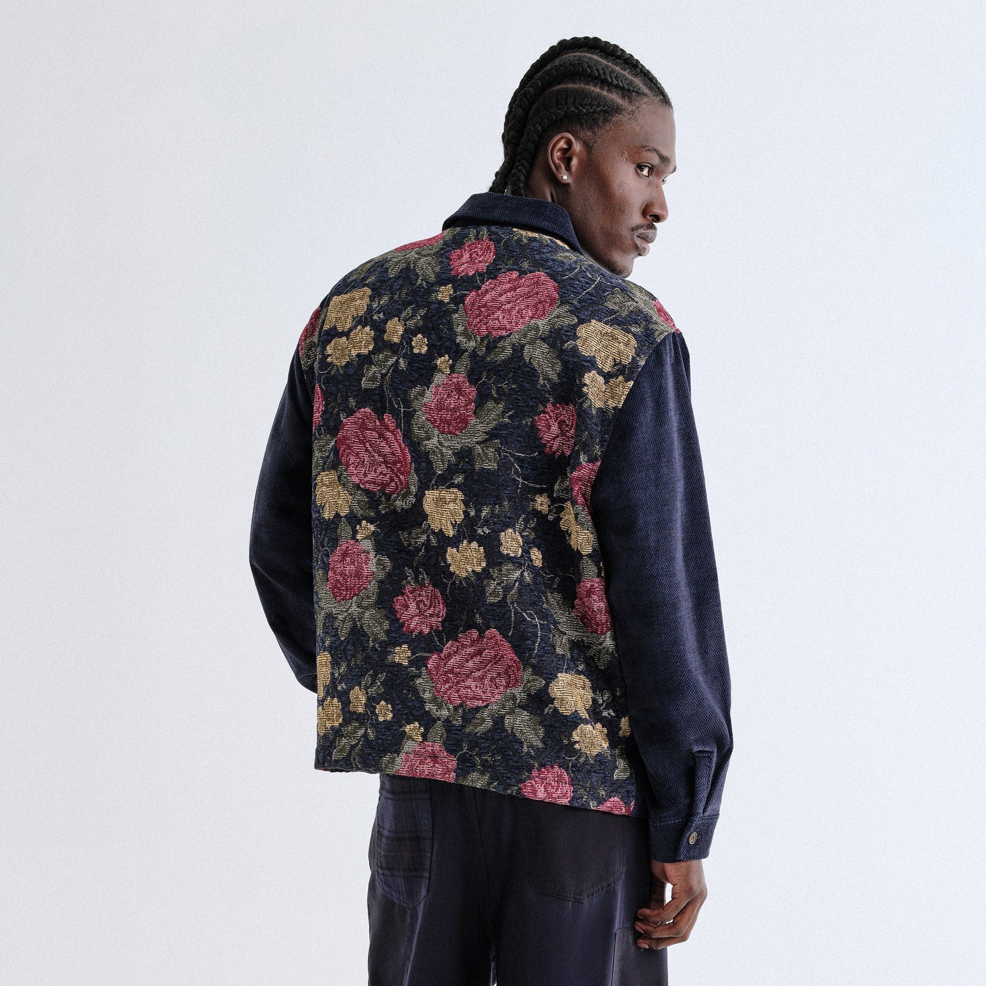 Kith Tapestry Panelled Remsen Jacket - Ink