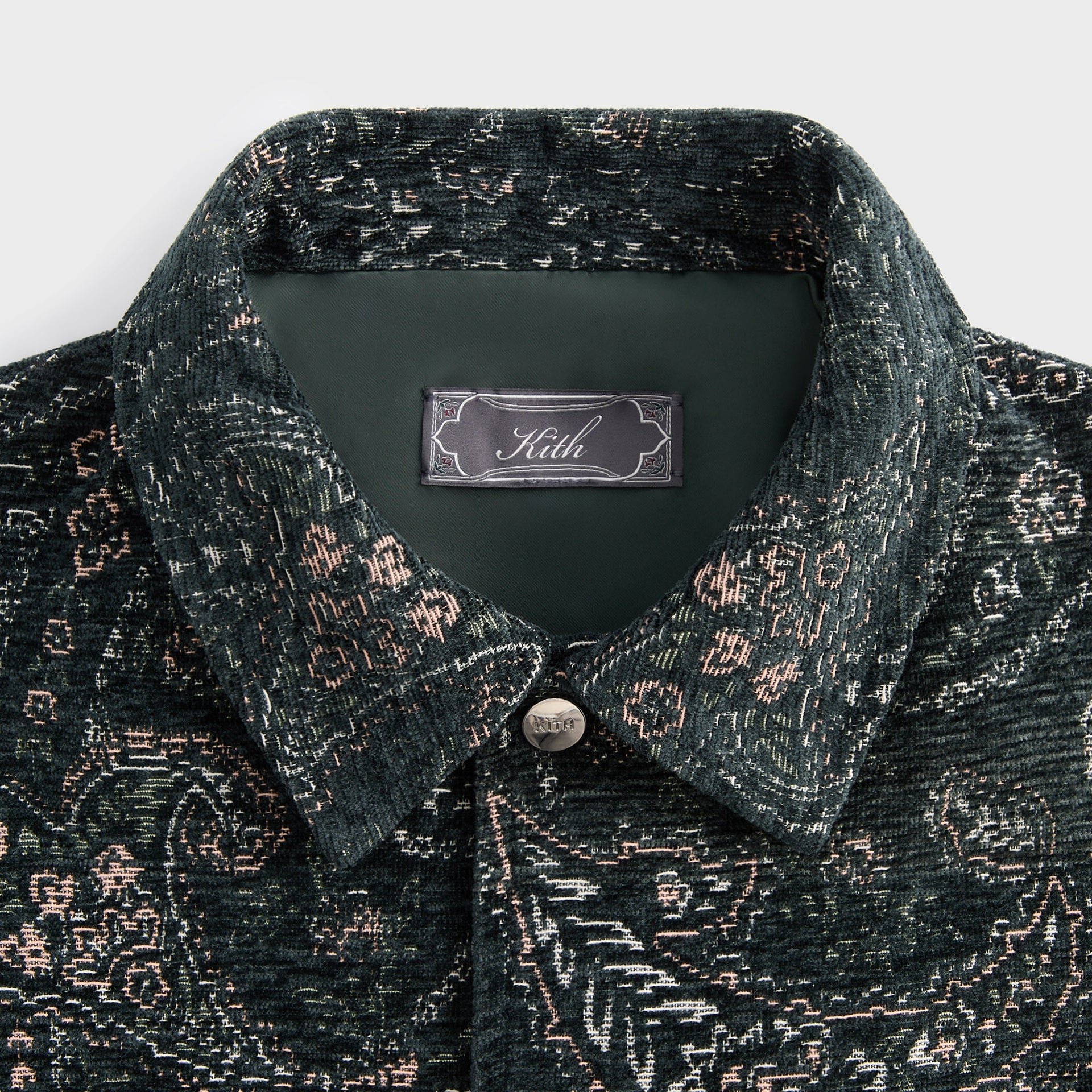Kith Paisley Tapestry Irvin Coaches Jacket - Equestrian