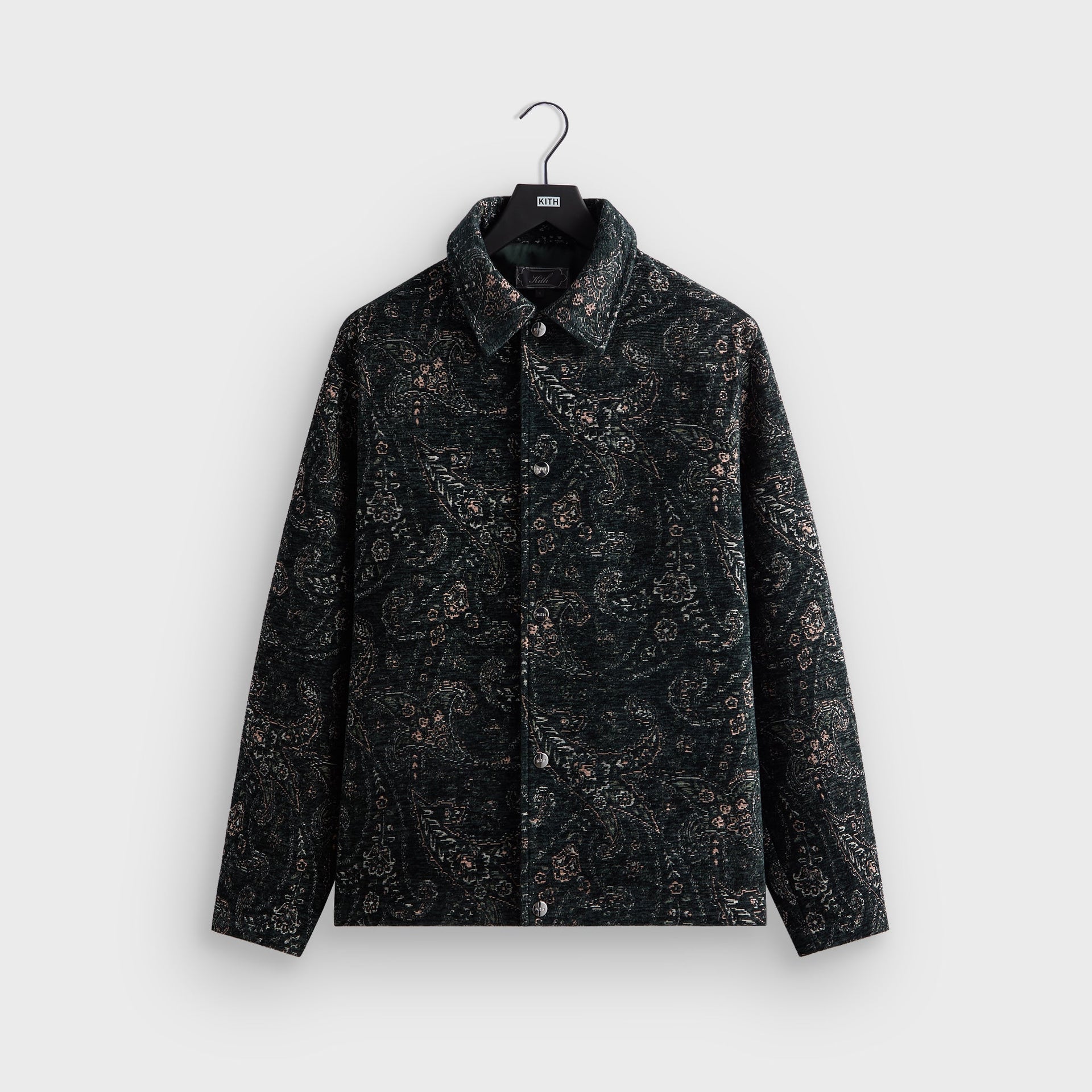 Kith Paisley Tapestry Irvin Coaches Jacket - Equestrian