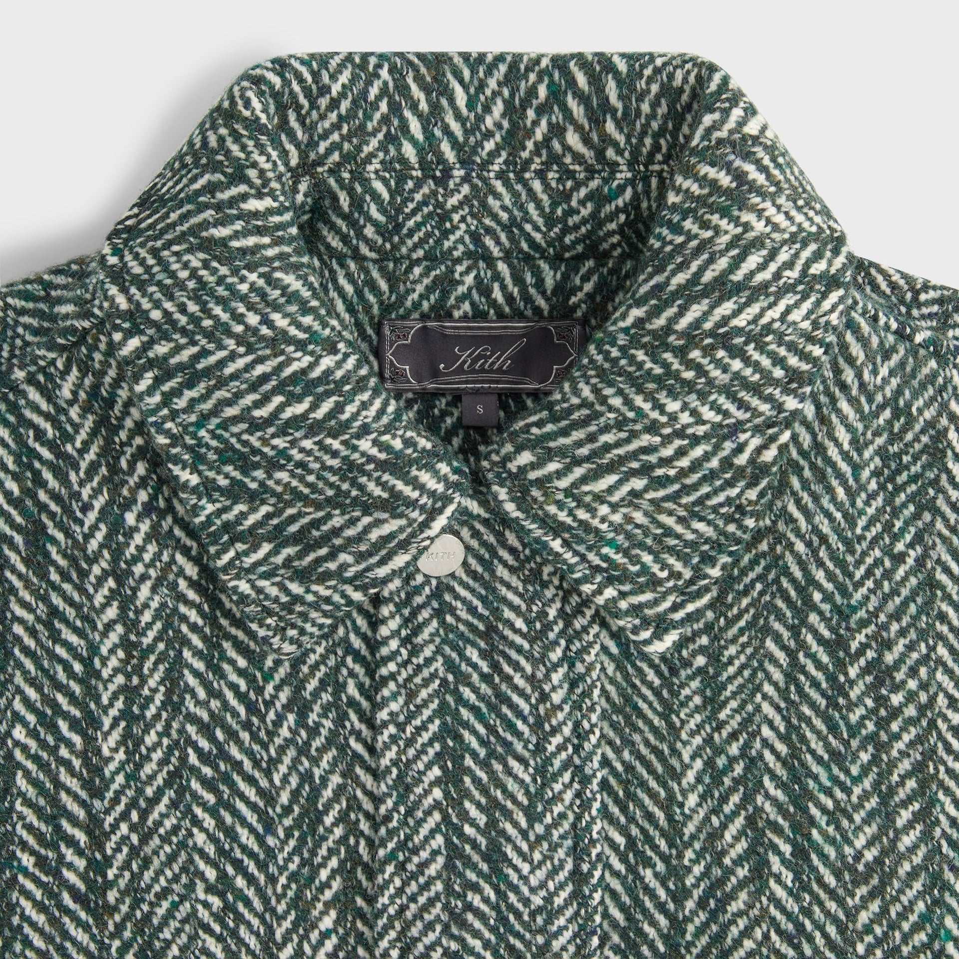 Kith Herringbone Hawthorne Flight Jacket - Stadium