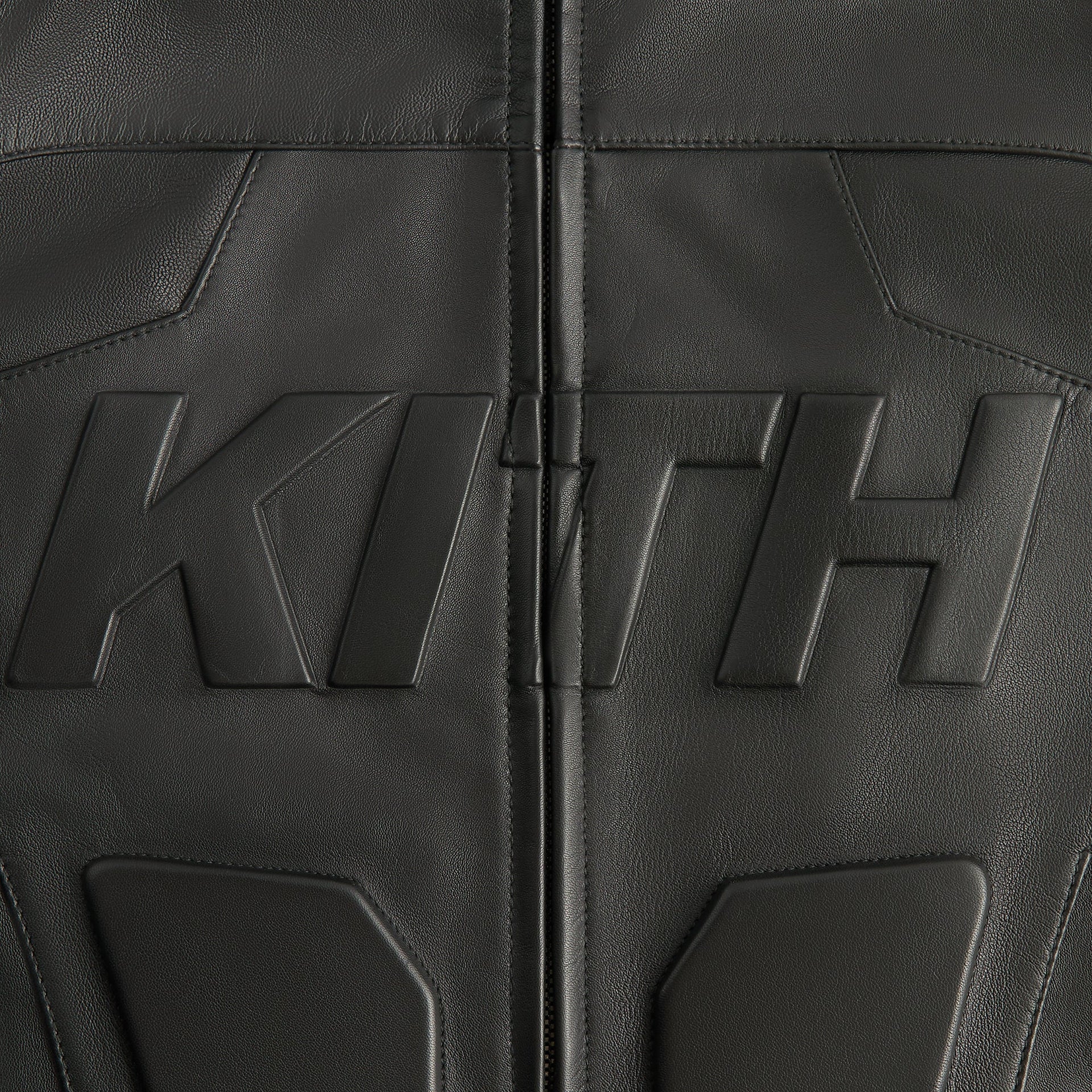 Kith Leather Wayne Moto Jacket - Black