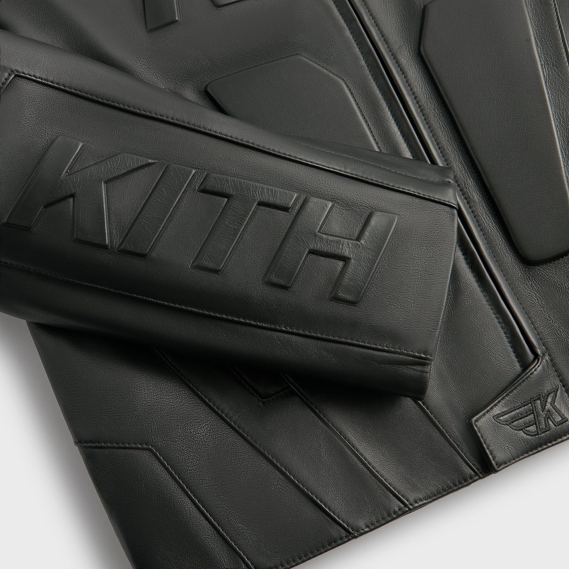 Kith Leather Wayne Moto Jacket - Black