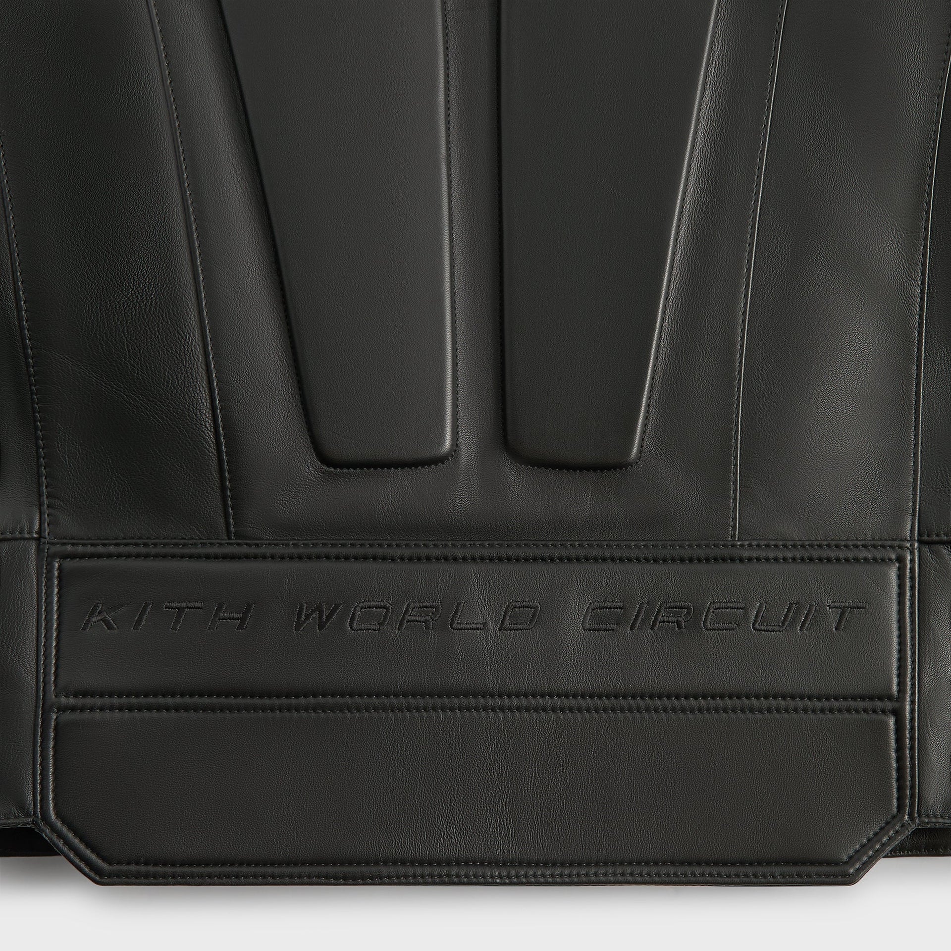 Kith Leather Wayne Moto Jacket - Black