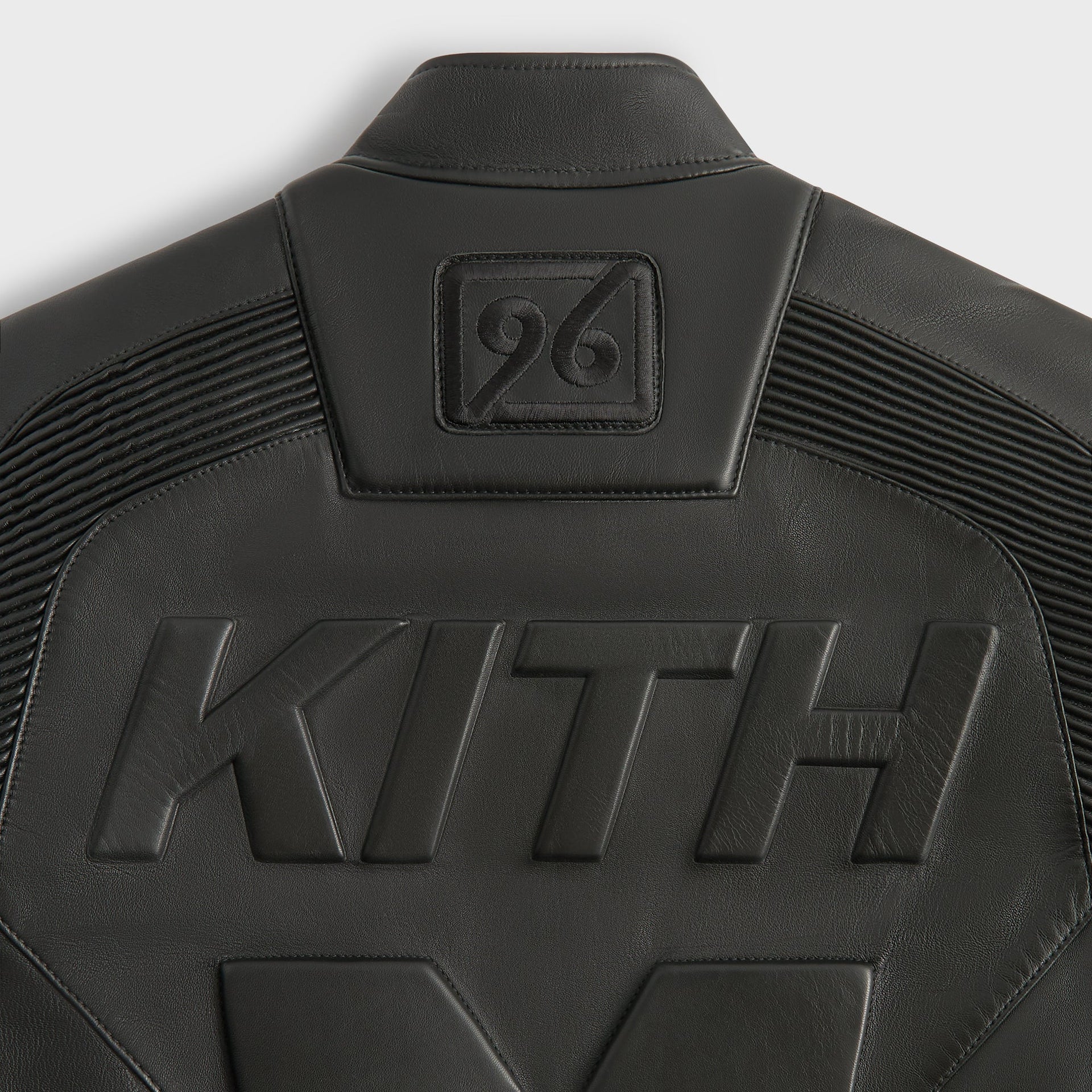 Kith Leather Wayne Moto Jacket - Black