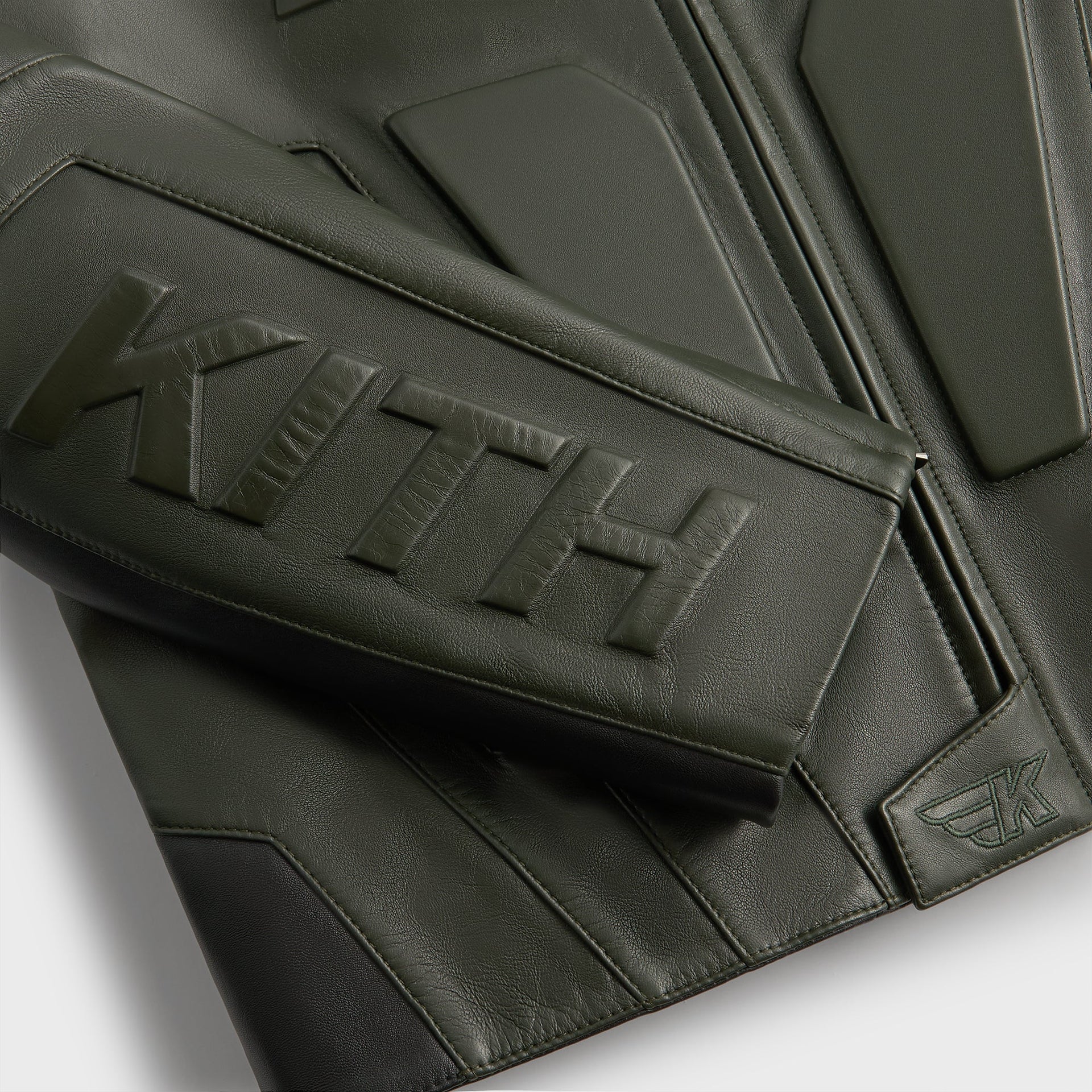 Kith Leather Wayne Moto Jacket - Stadium