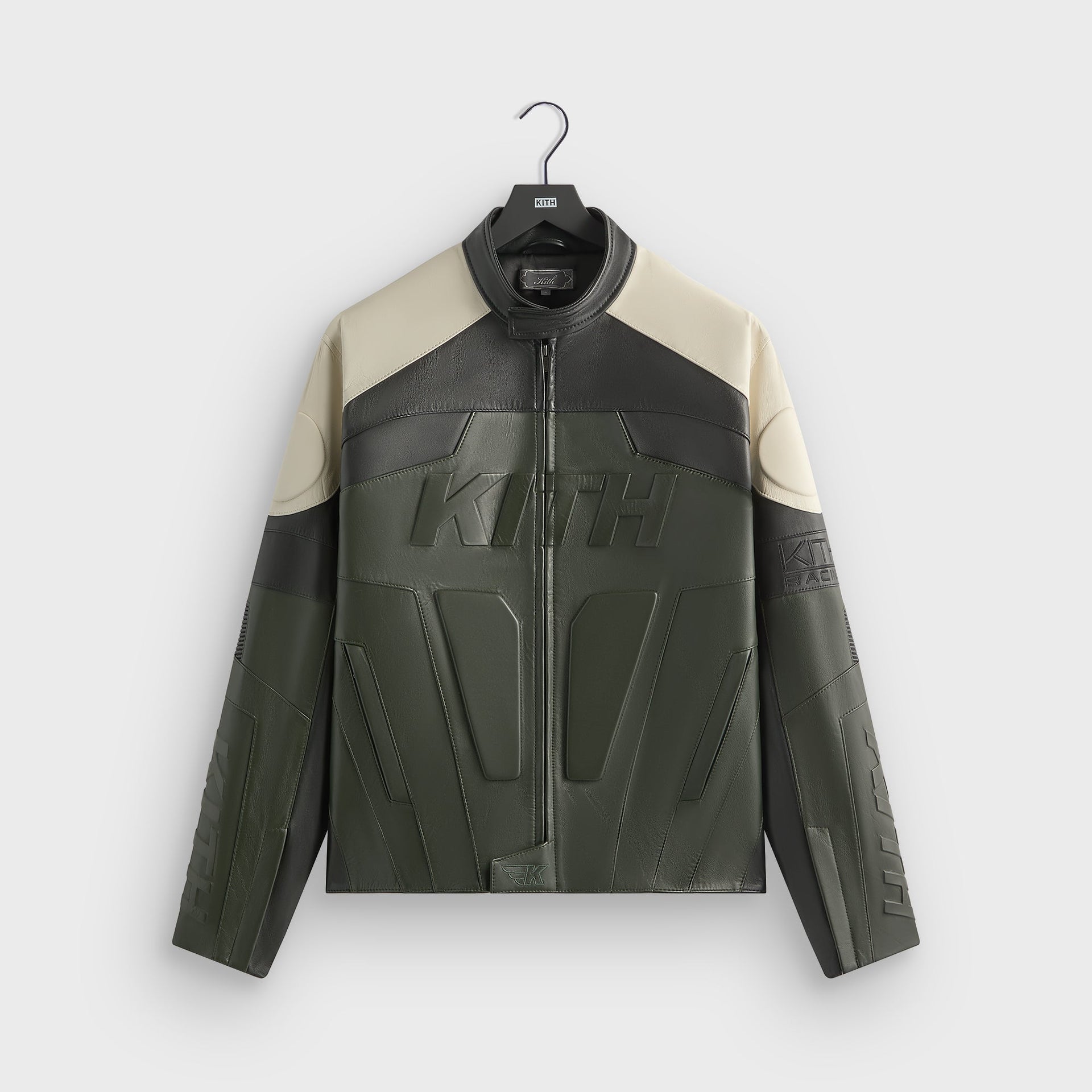 Kith Leather Wayne Moto Jacket - Stadium