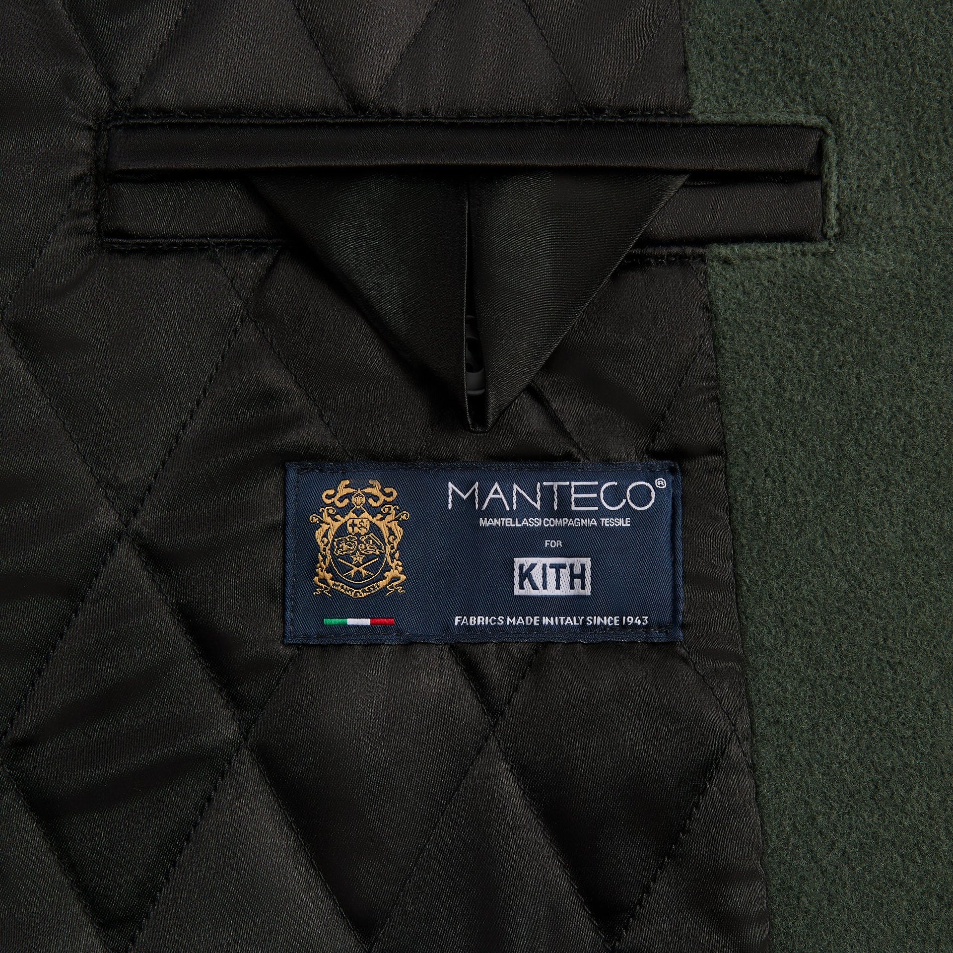 Kith Leather Combo Varsity Jacket - Machine