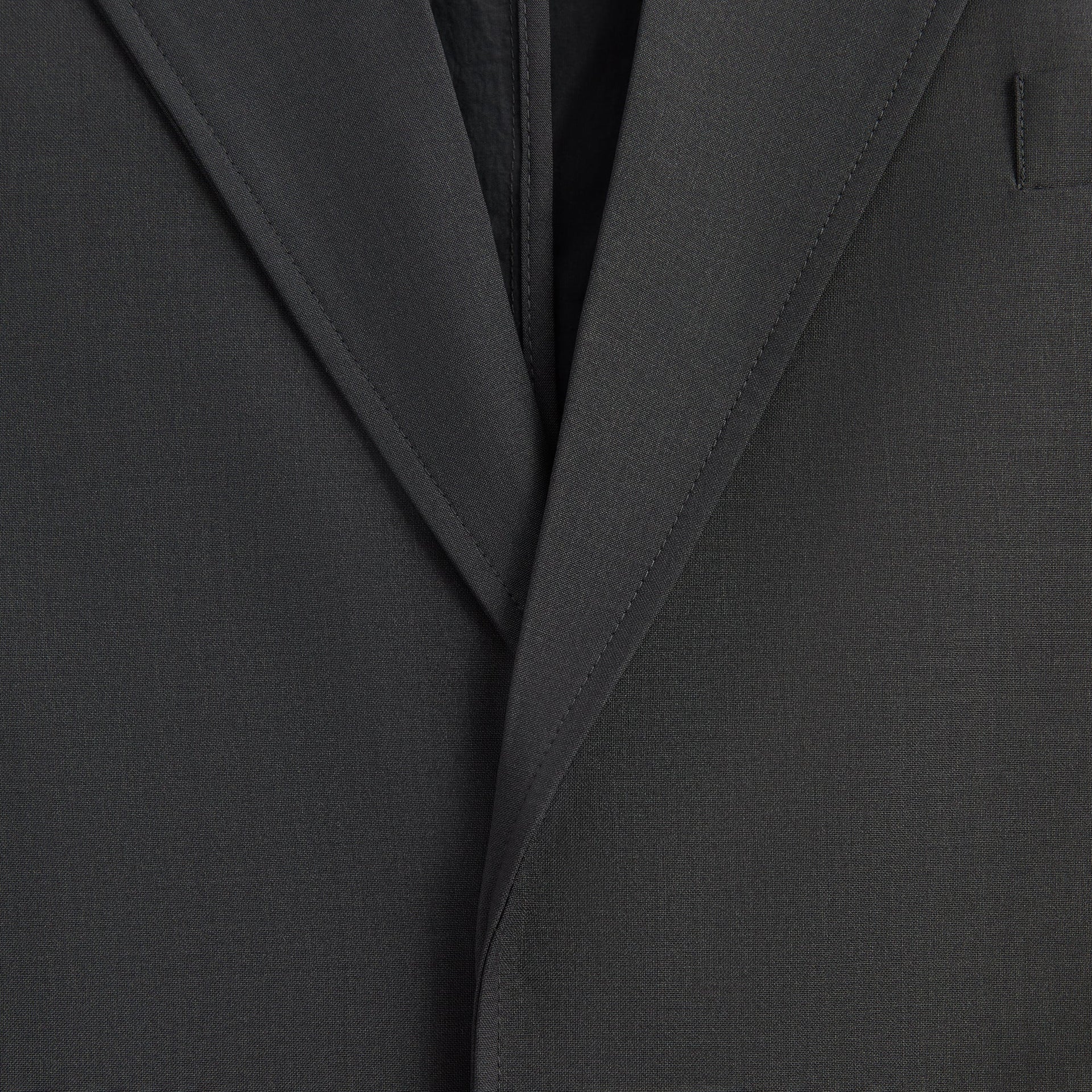 &Kin Tropical Wool Reversible Brant Blazer - Carbon