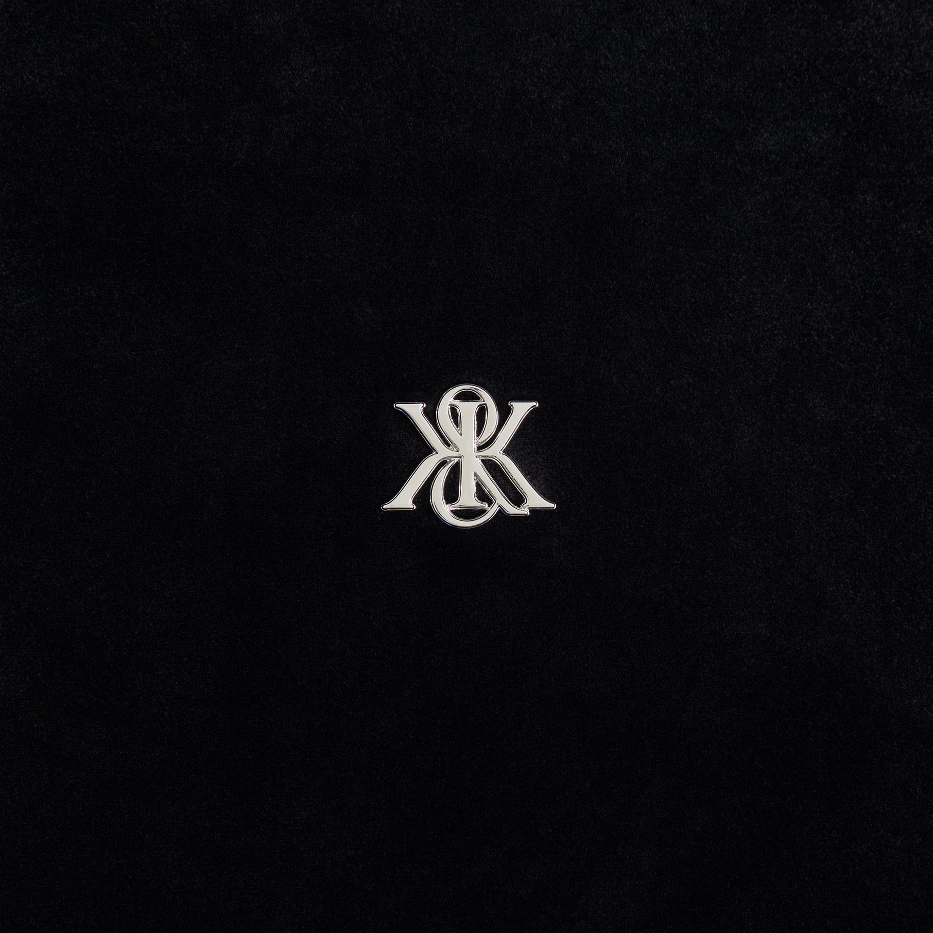 Kith Velvet Rui Track Jacket - Black