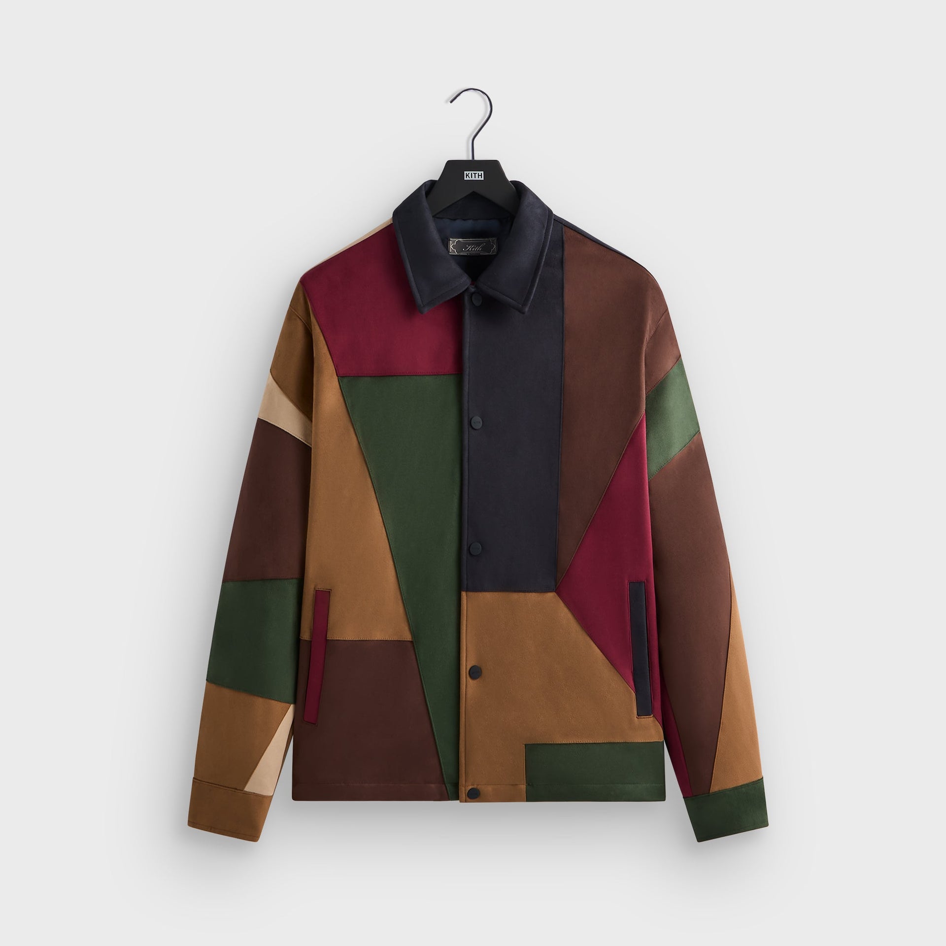 Kith Microsuede Patchwork Pirlo Jacket - Nocturnal