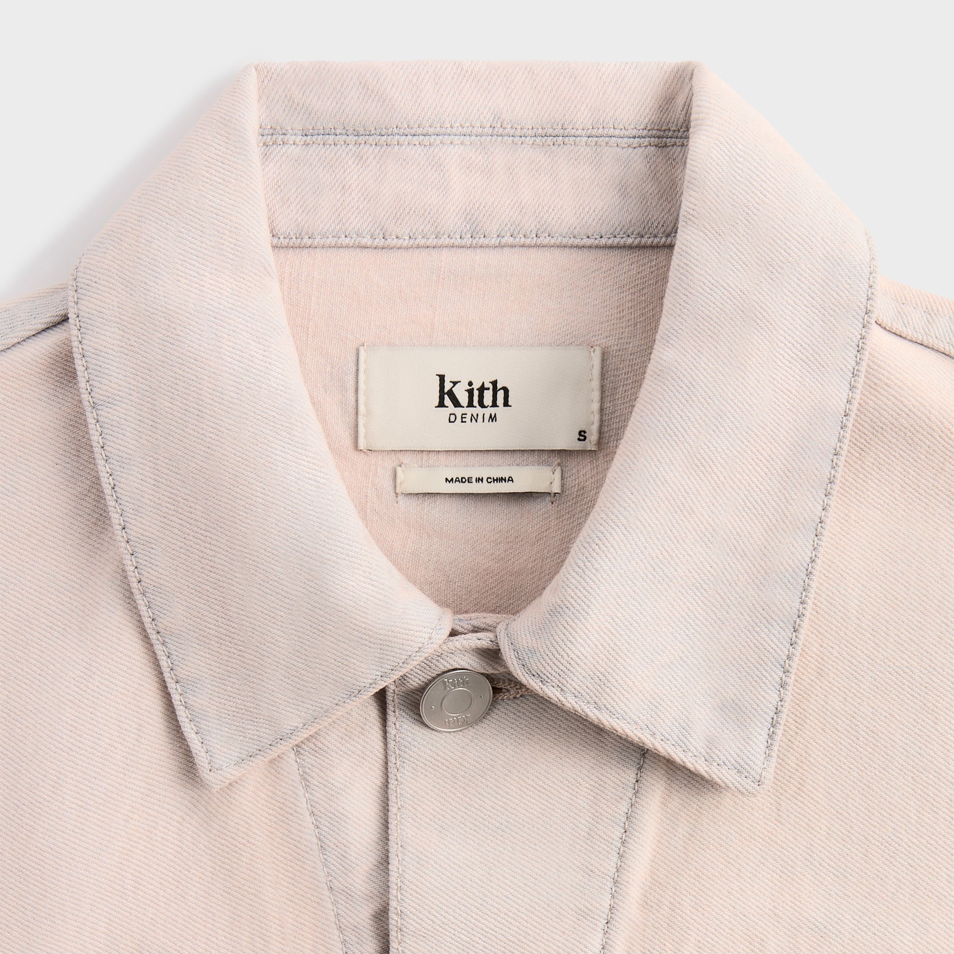 Kith Alonzo Denim Jacket - Washed Pastel