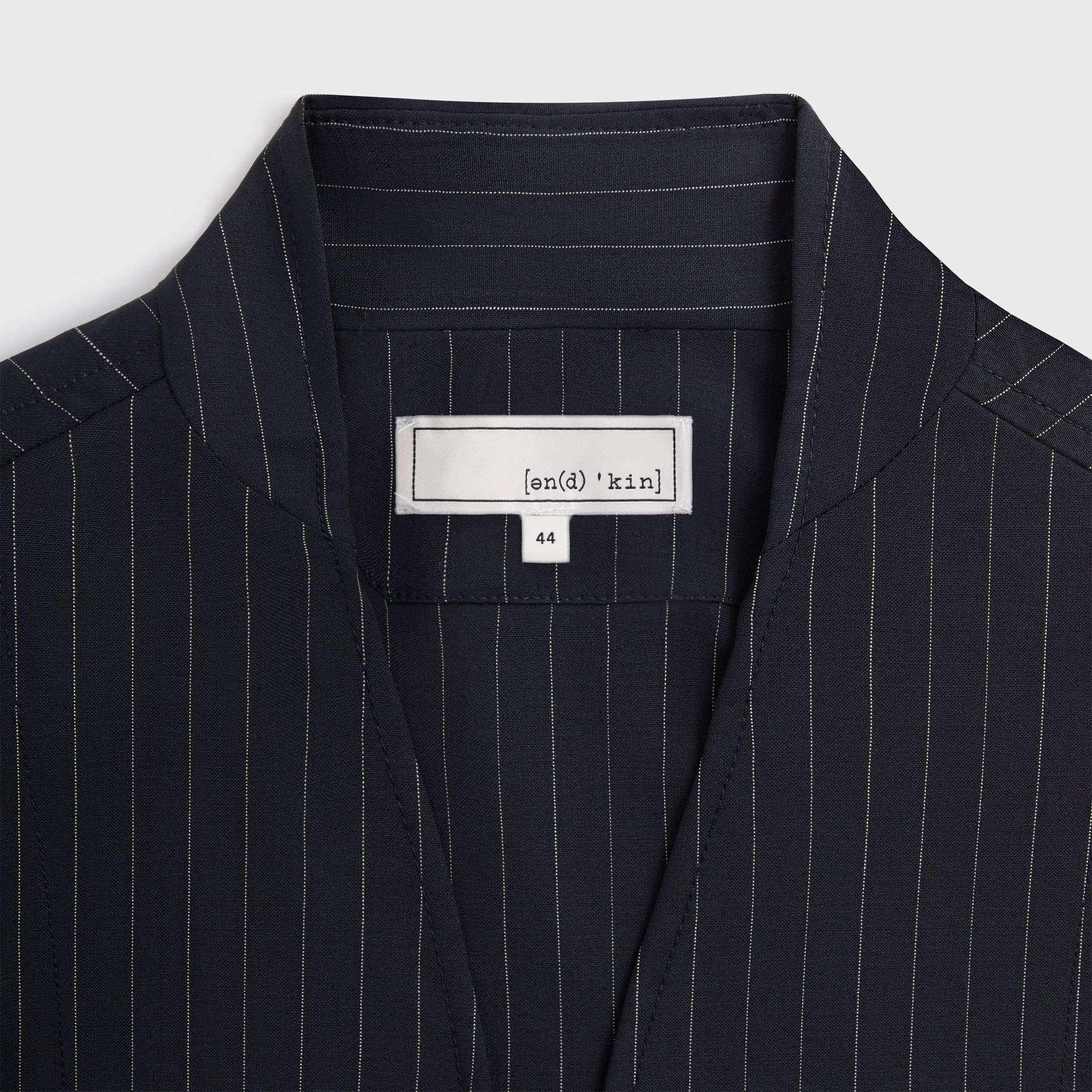 &Kin Tropical Wool Zac Blazer - Admiral