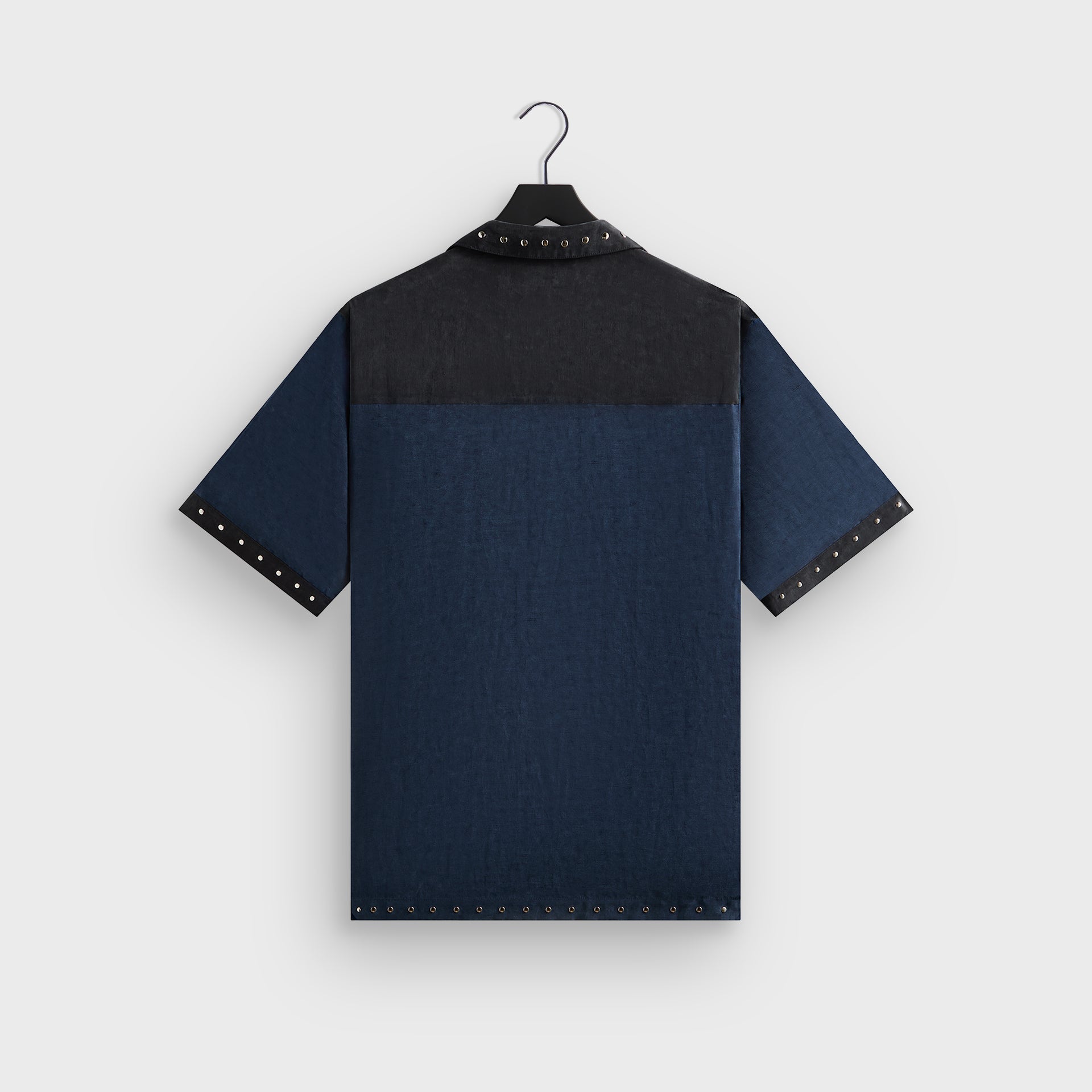 &Kin Sawyer Short Sleeve Camp Collar Shirt - Nocturnal