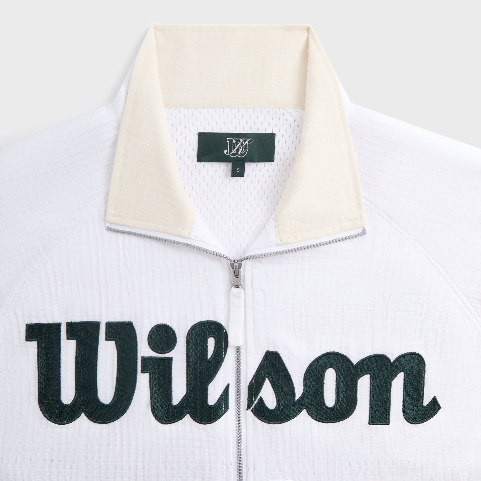 Kith for Wilson Dobby Track Jacket - White