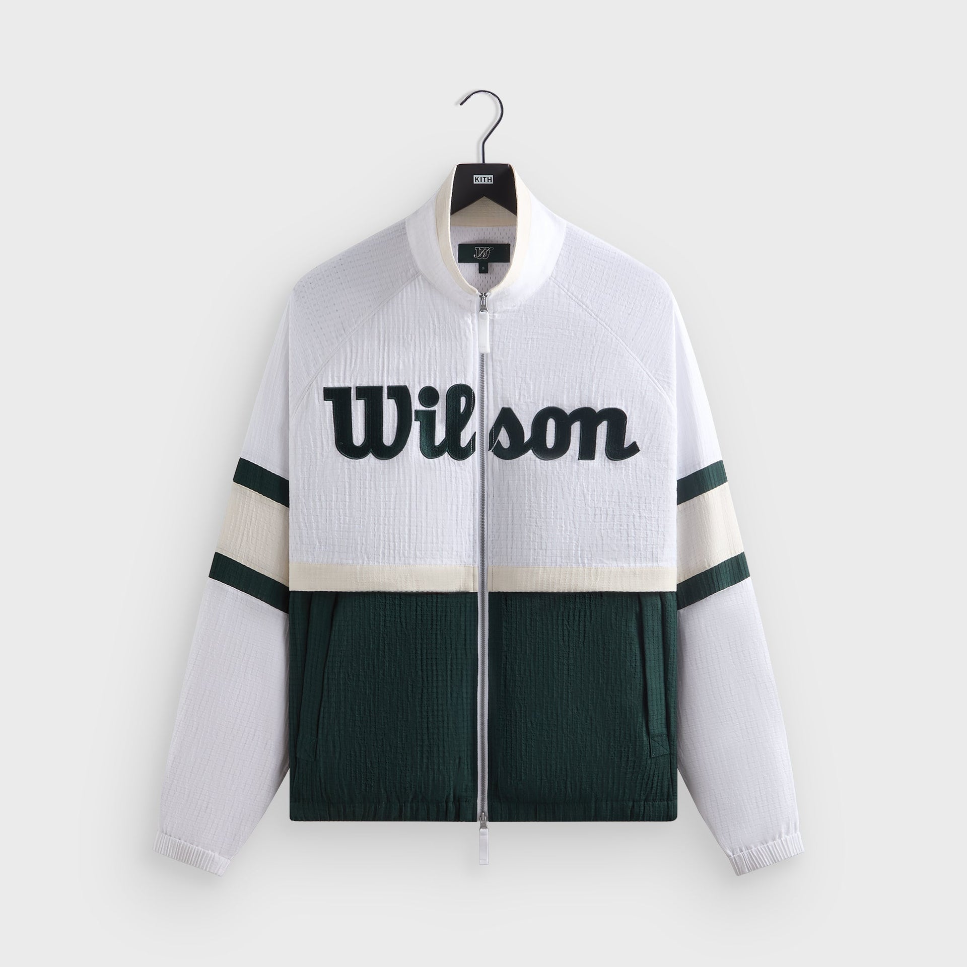 Kith for Wilson Dobby Track Jacket - White