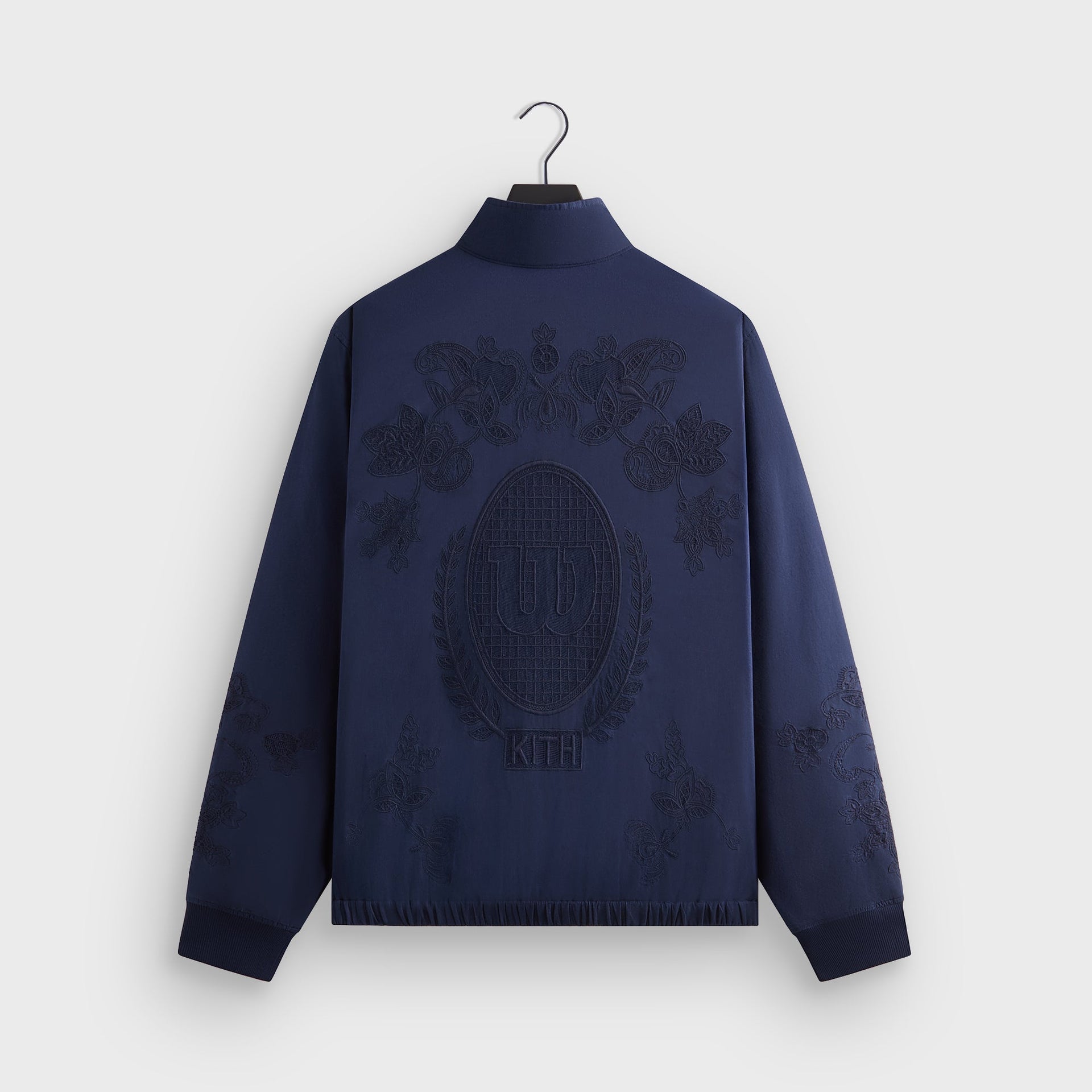 Kith for Wilson Embroidered Mesh Track Jacket - Nocturnal