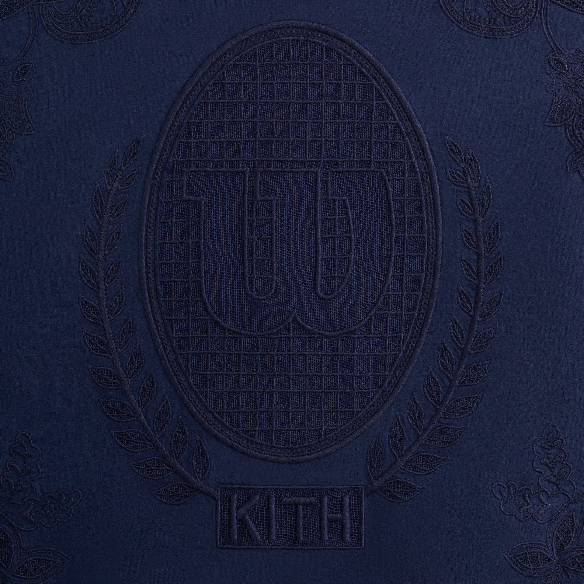 Kith for Wilson Embroidered Mesh Track Jacket - Nocturnal