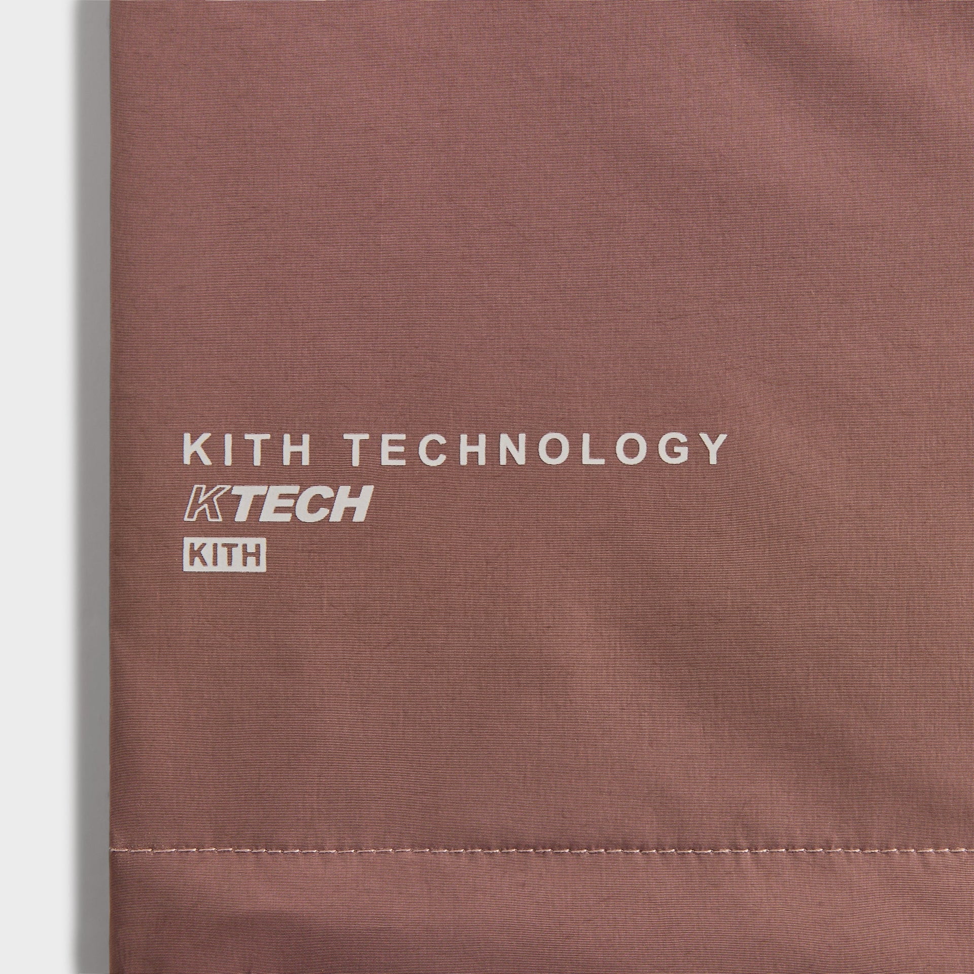 Kith Bonded Nylon Bolt Jacket - Dusty Mauve