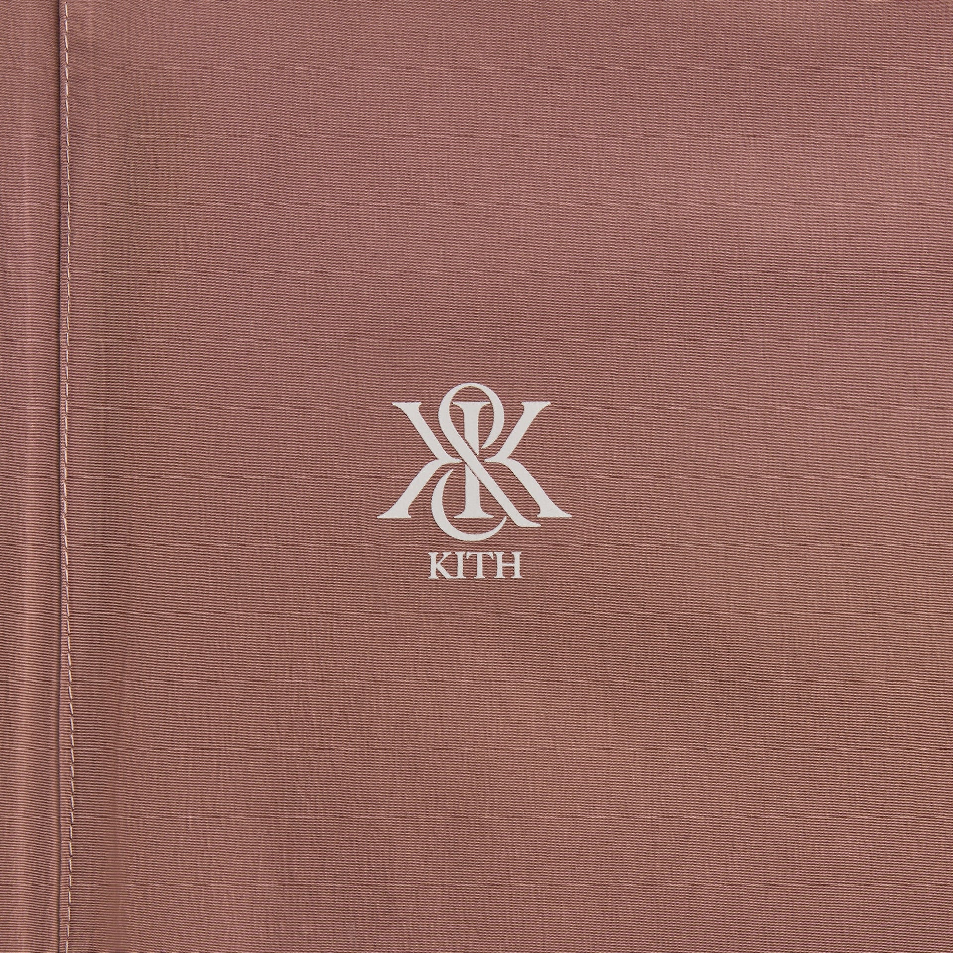 Kith Bonded Nylon Bolt Jacket - Dusty Mauve
