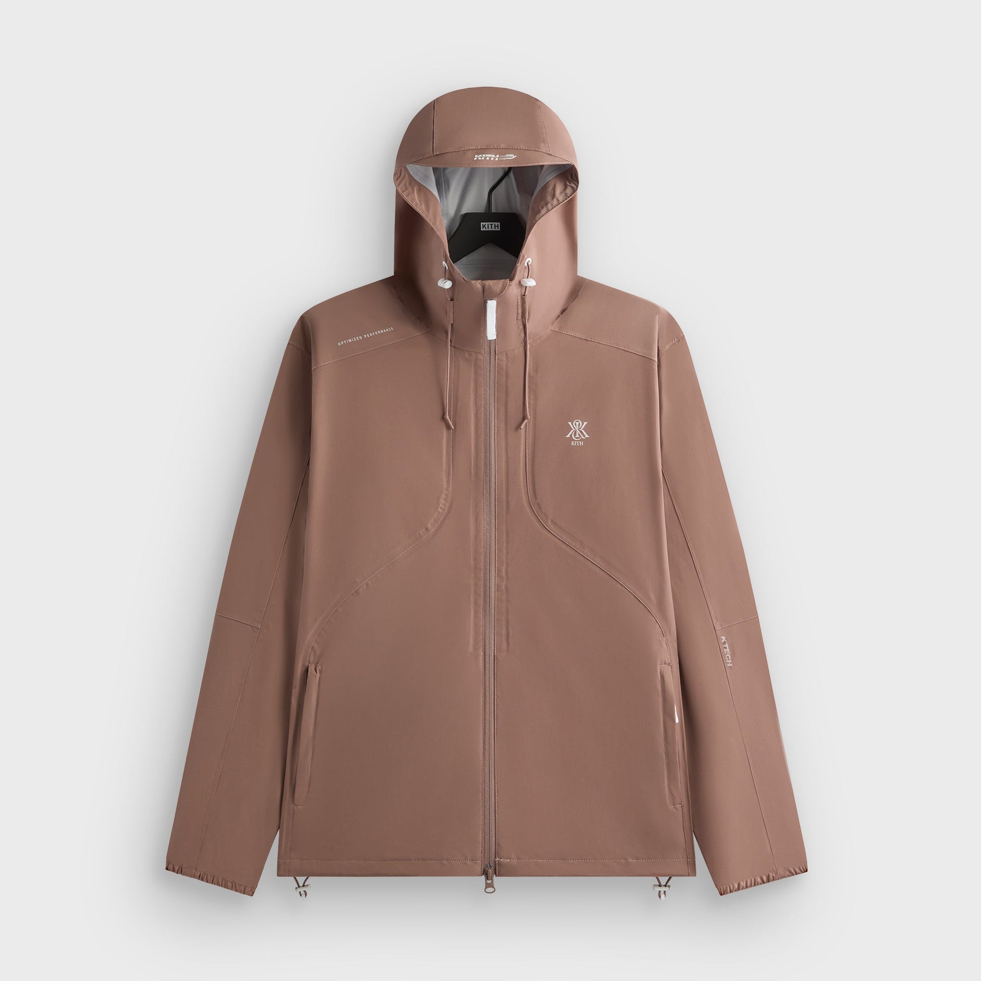 Kith Bonded Nylon Bolt Jacket - Dusty Mauve