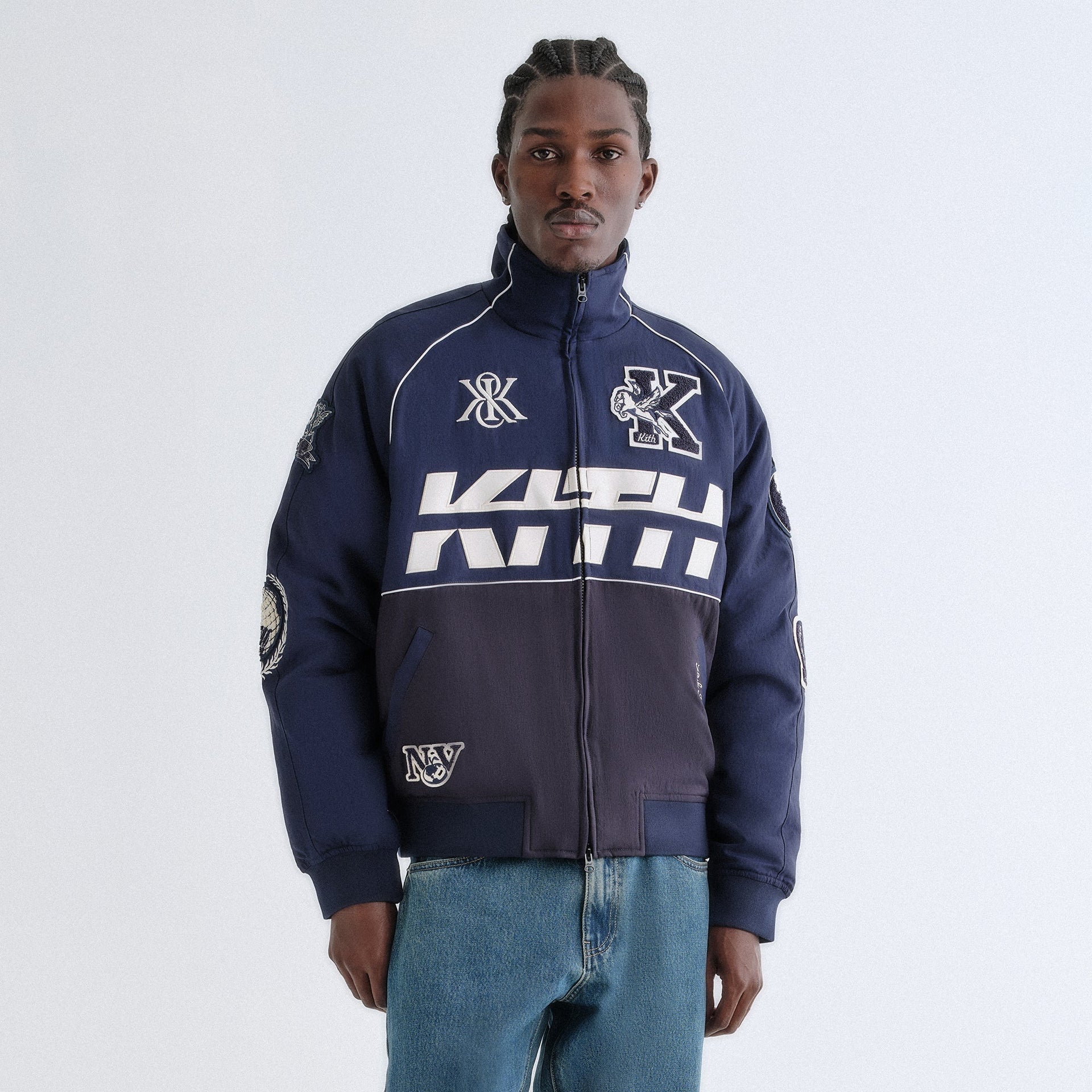 Kith Dejan Racing Jacket - Nocturnal