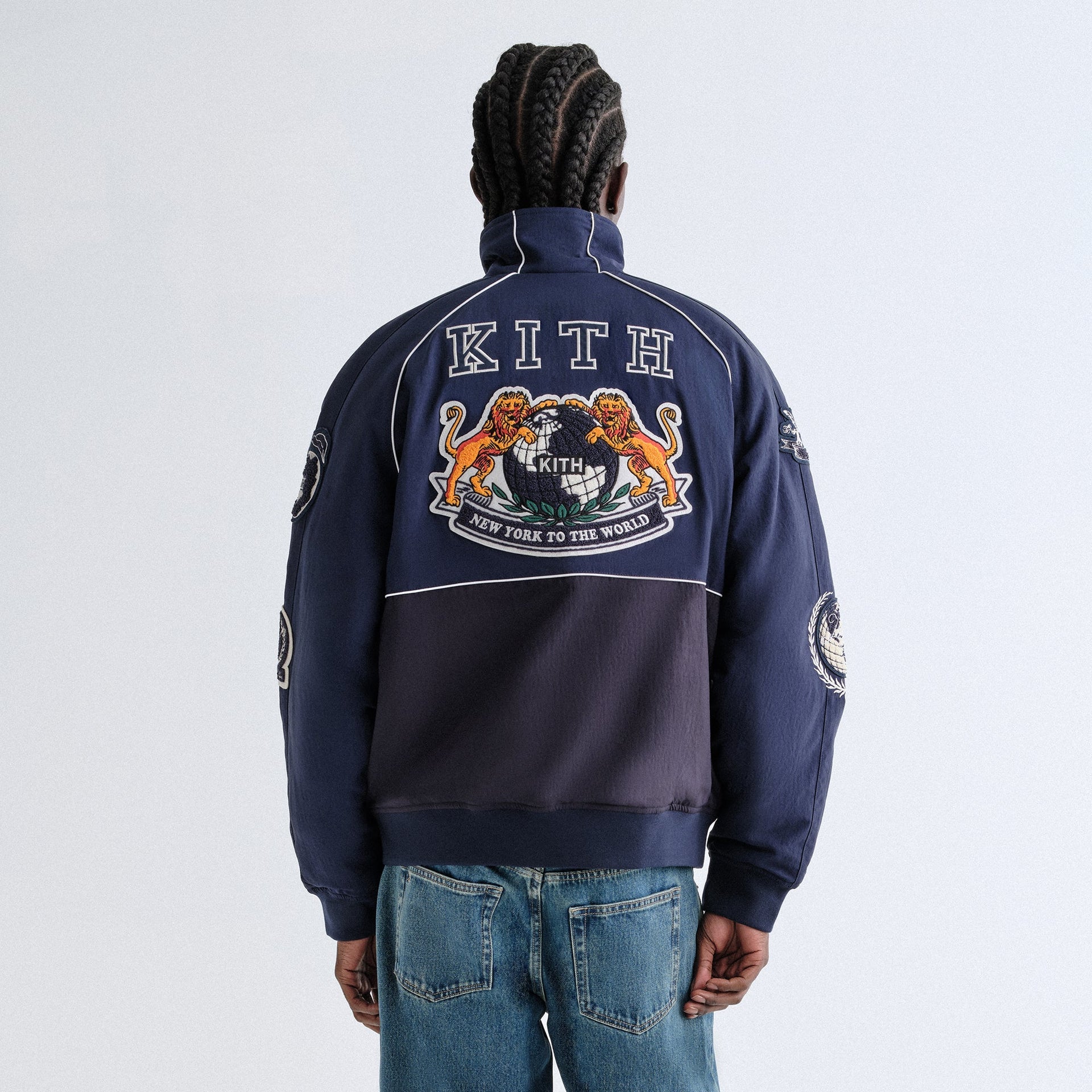 Kith Dejan Racing Jacket - Nocturnal