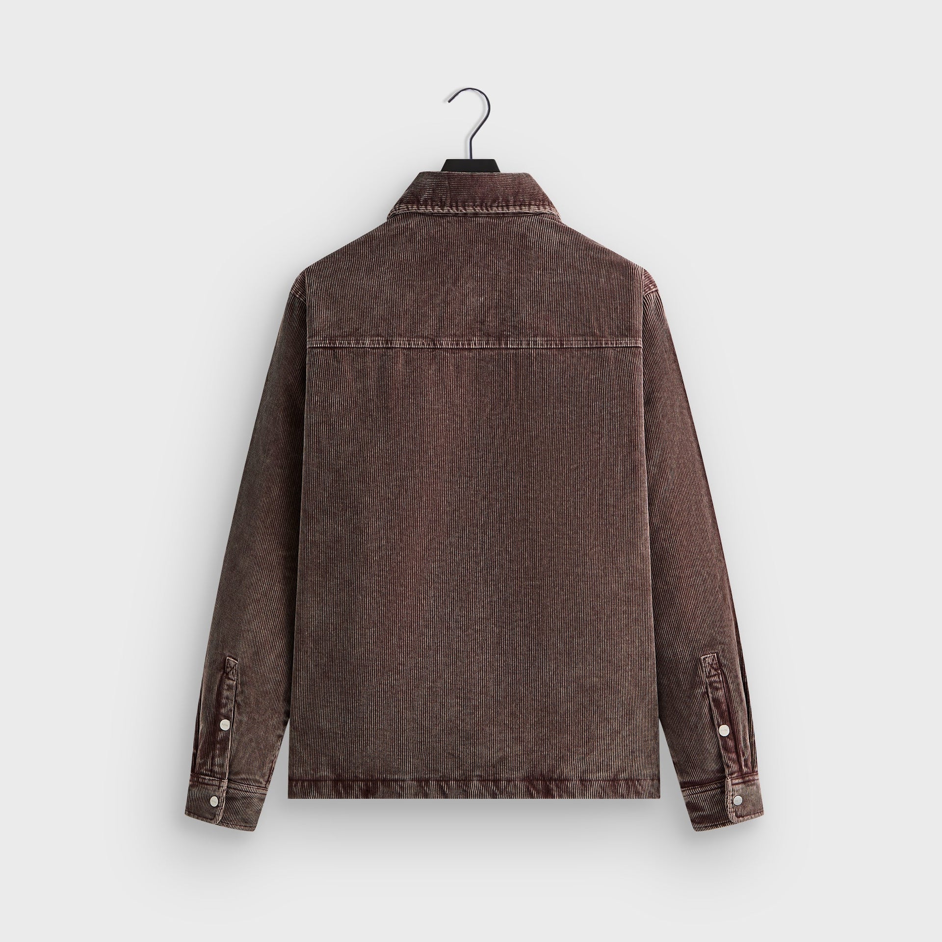 Kith Washed Corduroy Brixton Puffed Shirt Jacket - Saddle