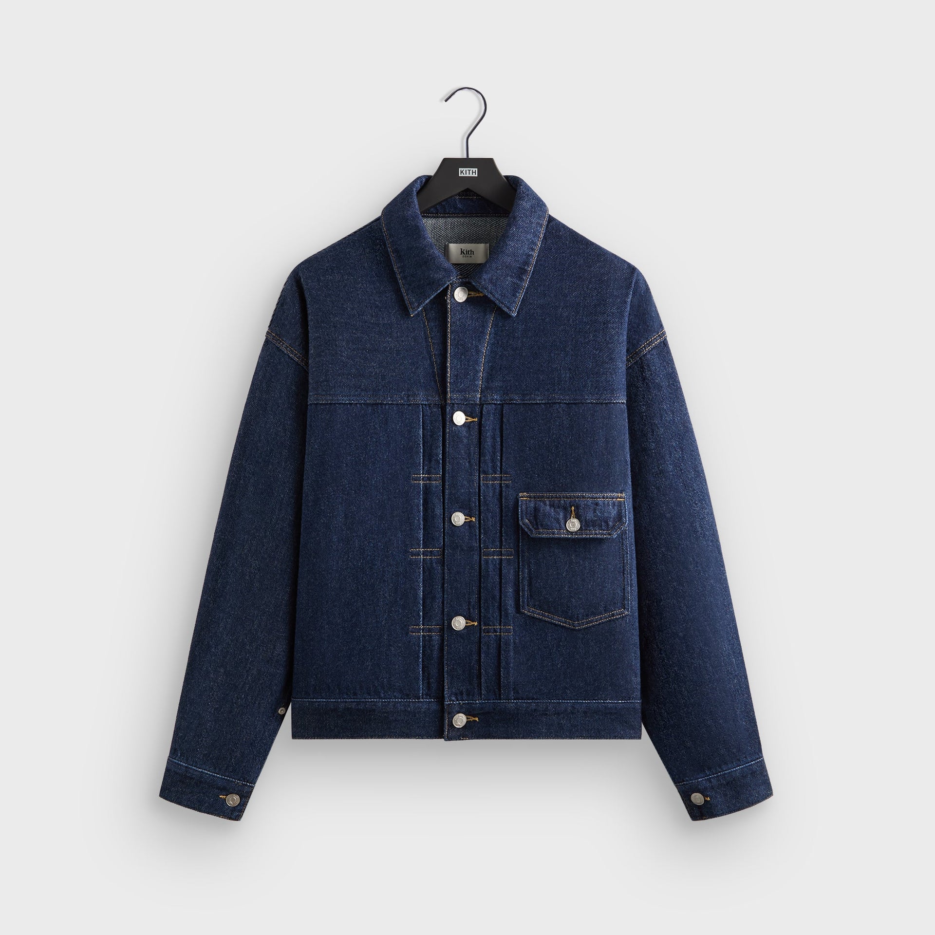 Kith Alonzo Twill Denim Jacket - Savin Wash
