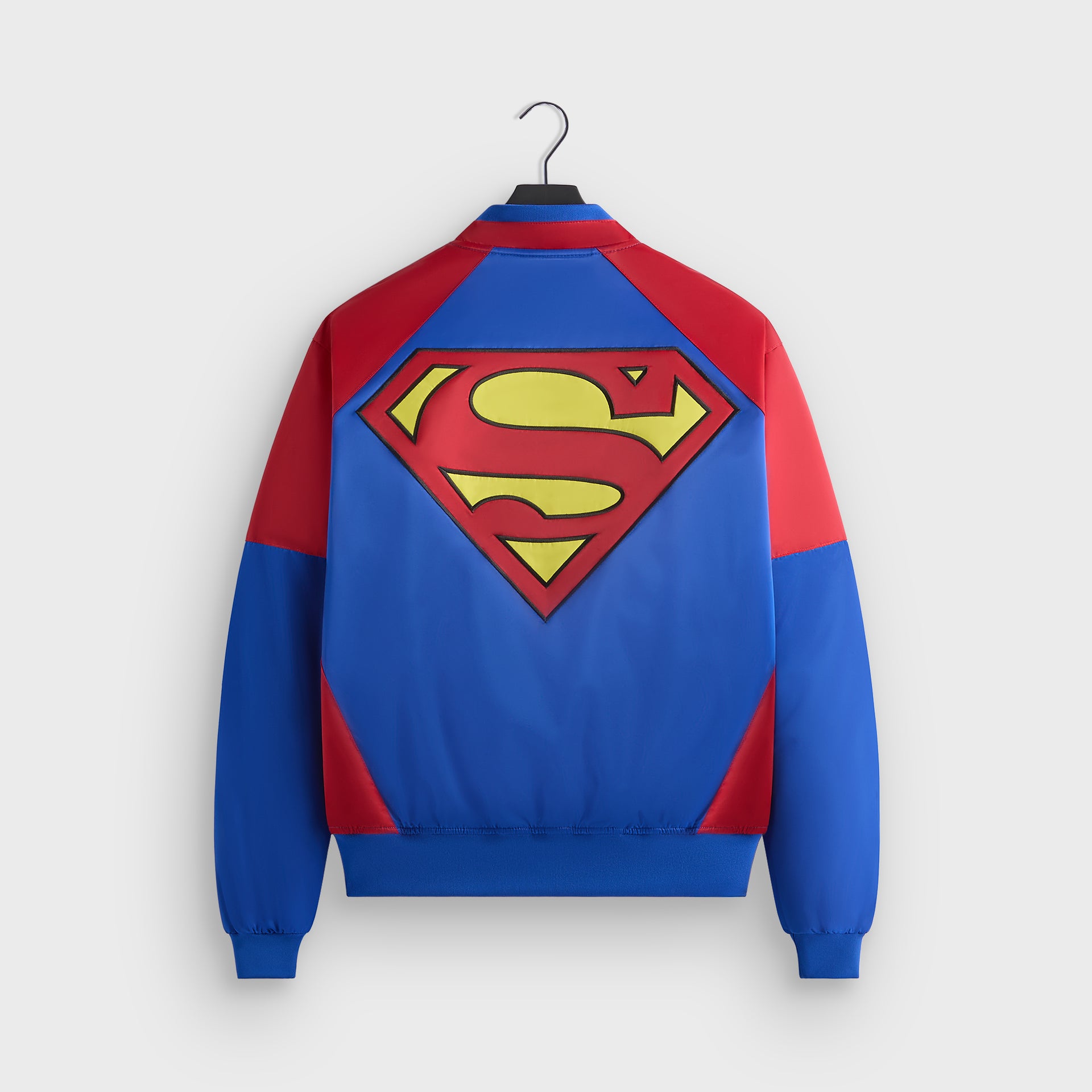 Superman | Kith Satin Bomber Jacket - Cyclone