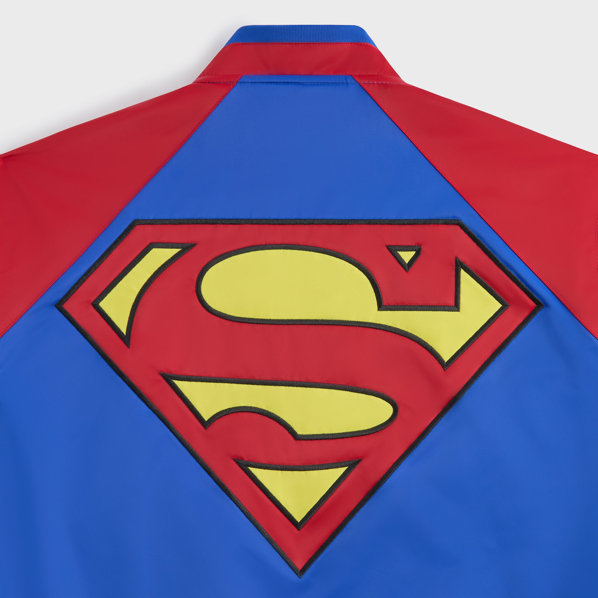 Superman | Kith Satin Bomber Jacket - Cyclone