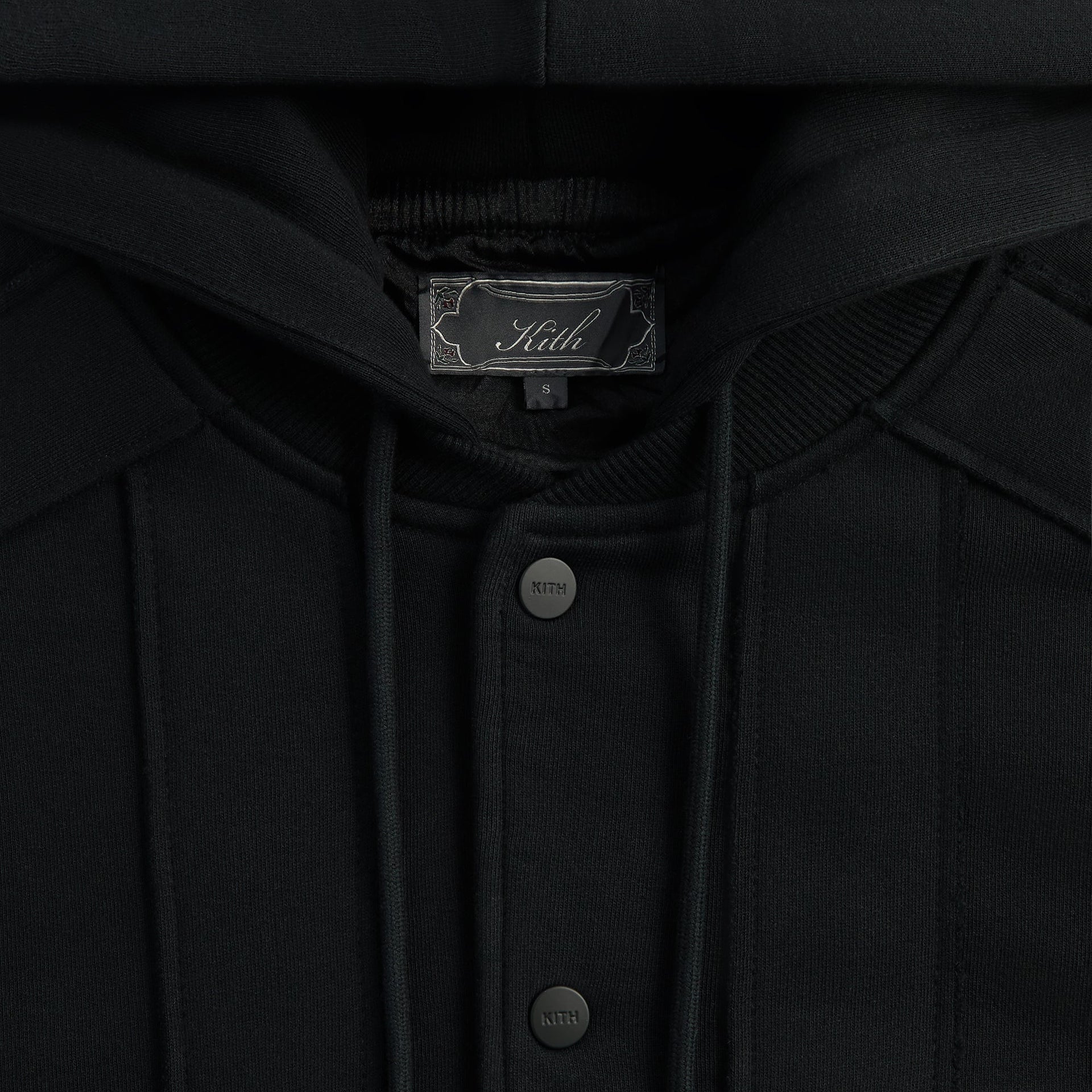 Kith Hooded Marvin Bomber Jacket - Black