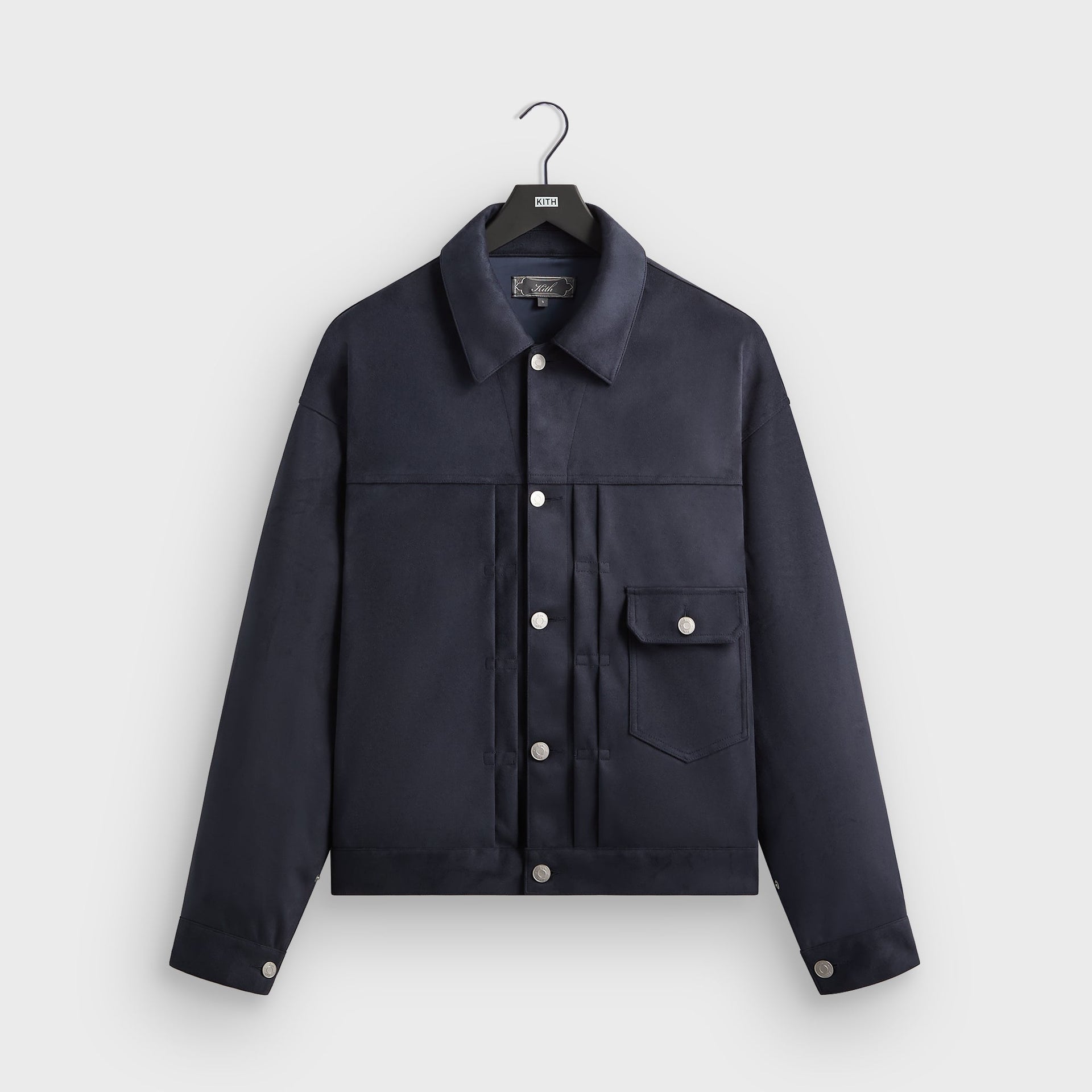 Kith Alonzo Microsuede Jacket - Nocturnal
