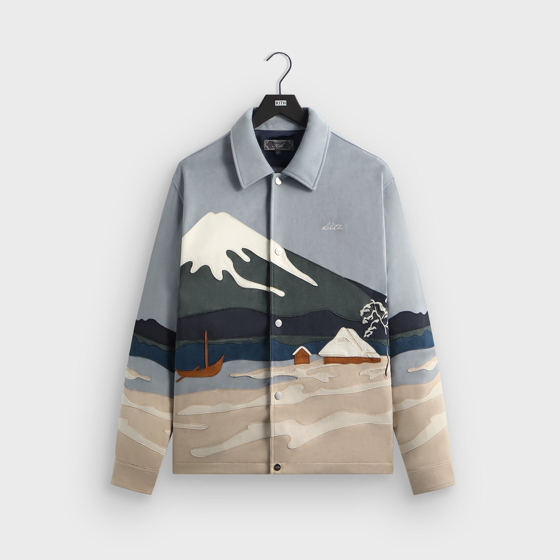 Kith Scenic Winter Microsuede Overshirt - Kindred