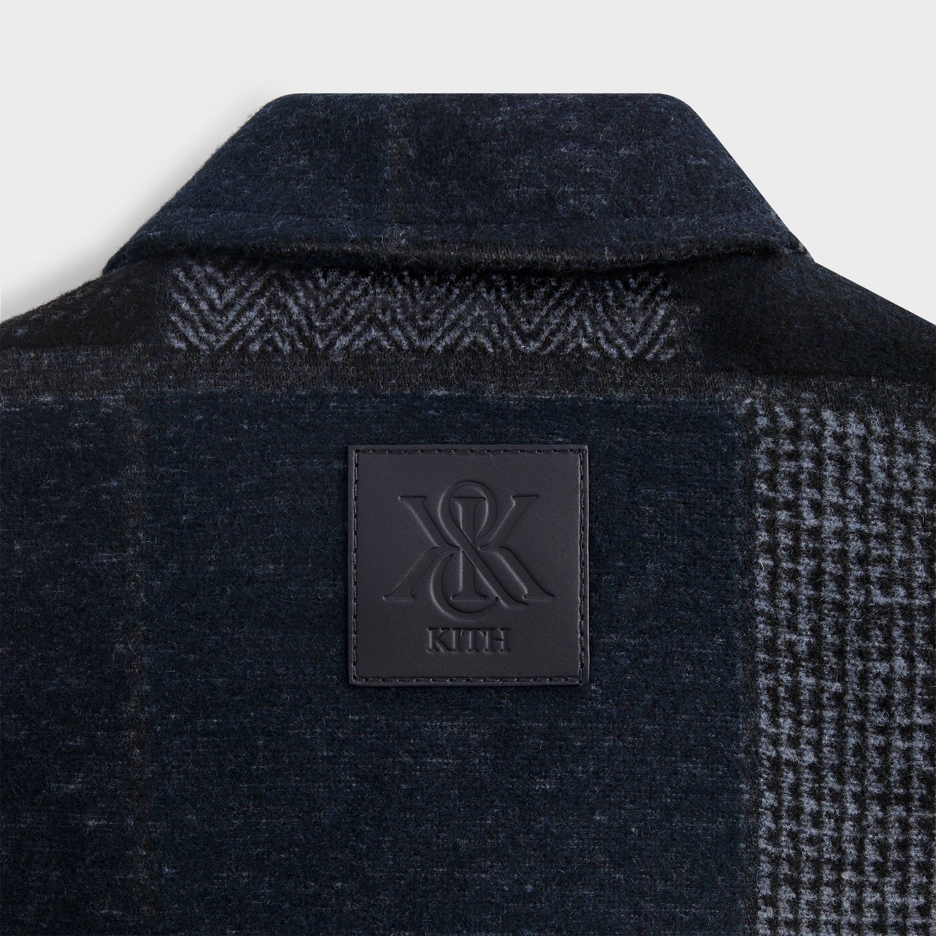 Kith Patchwork Wool Raya Blazer - Nocturnal