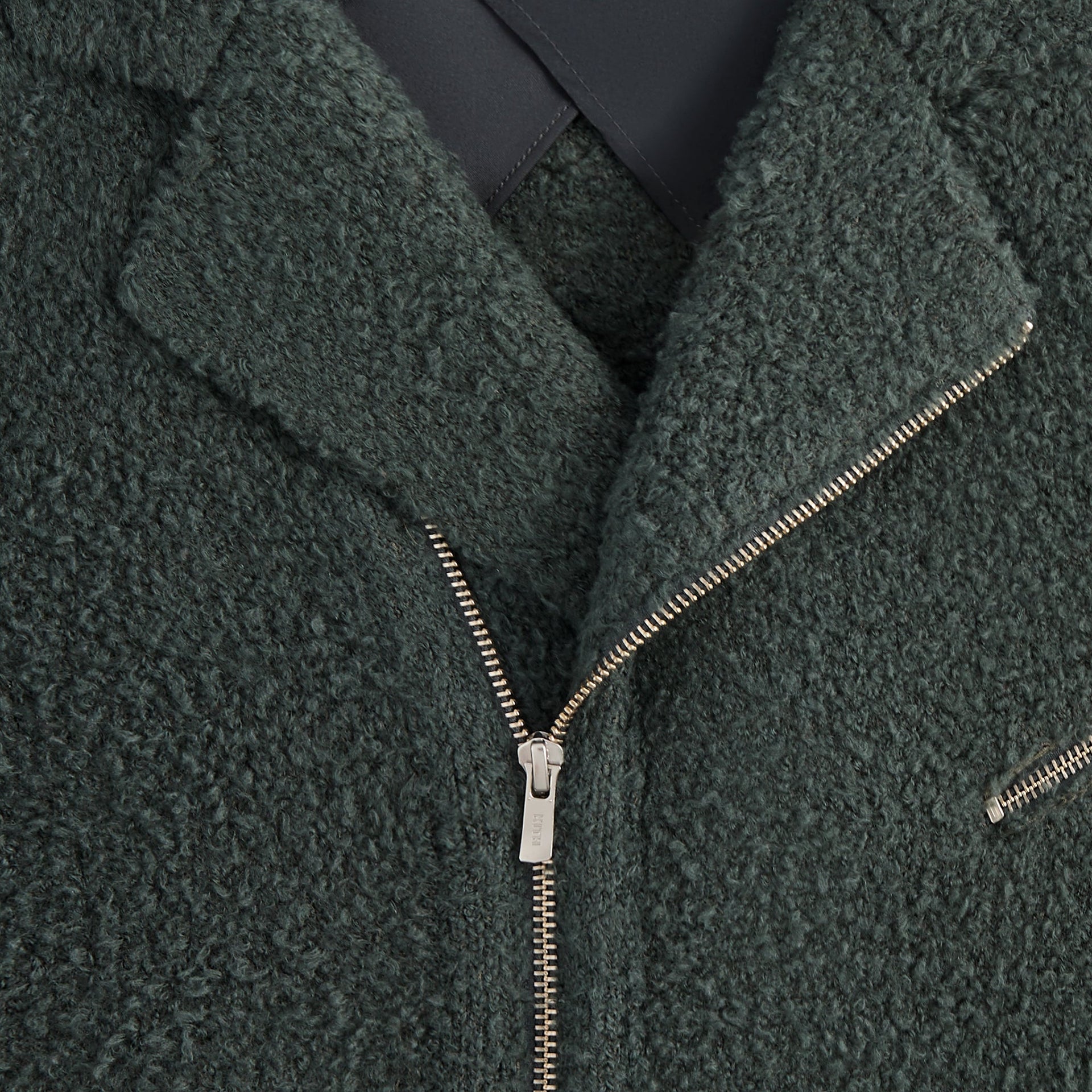 Kith Plush Knit Brian Moto Jacket - Machine