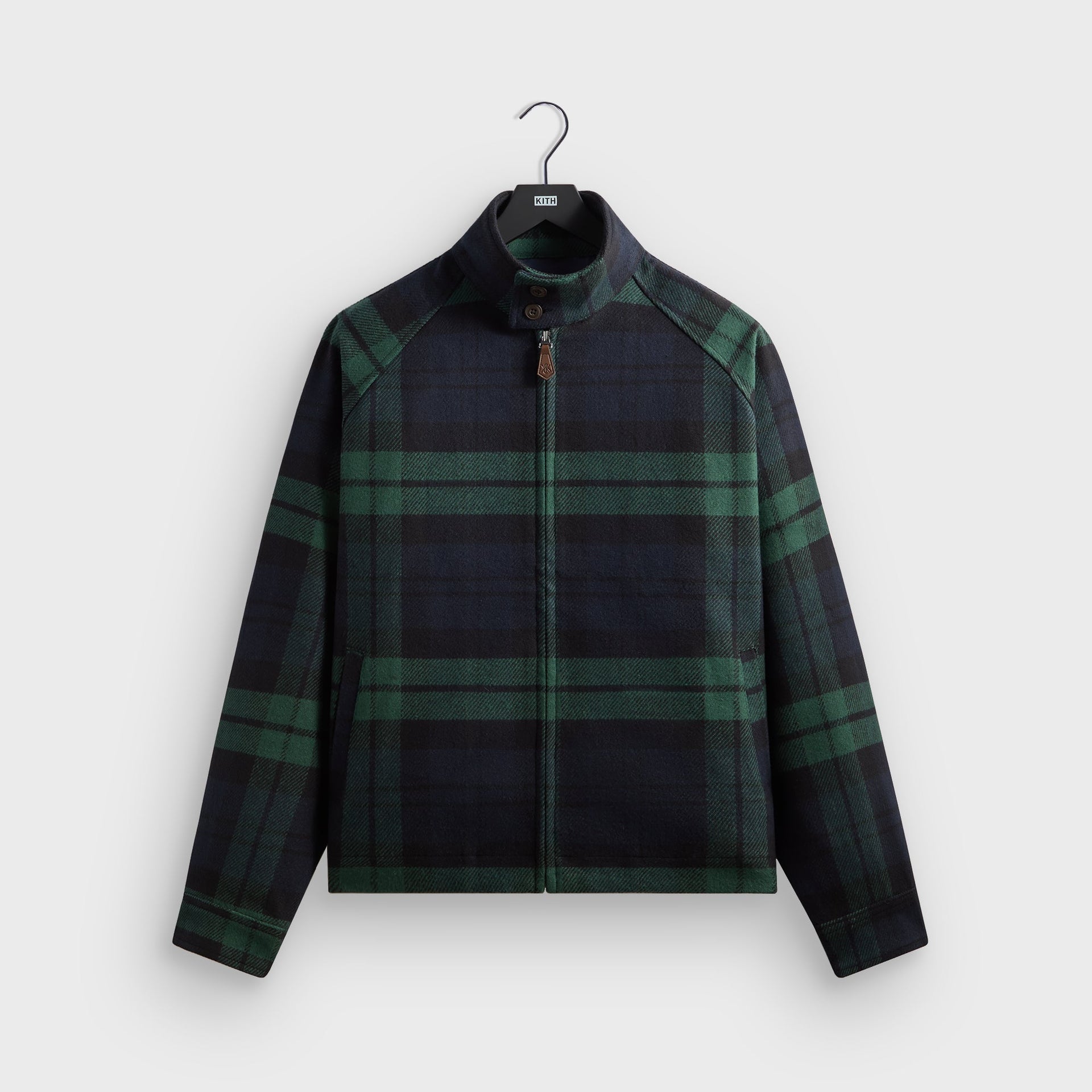 Kith Brushed Plaid Harrington Jacket - Eve