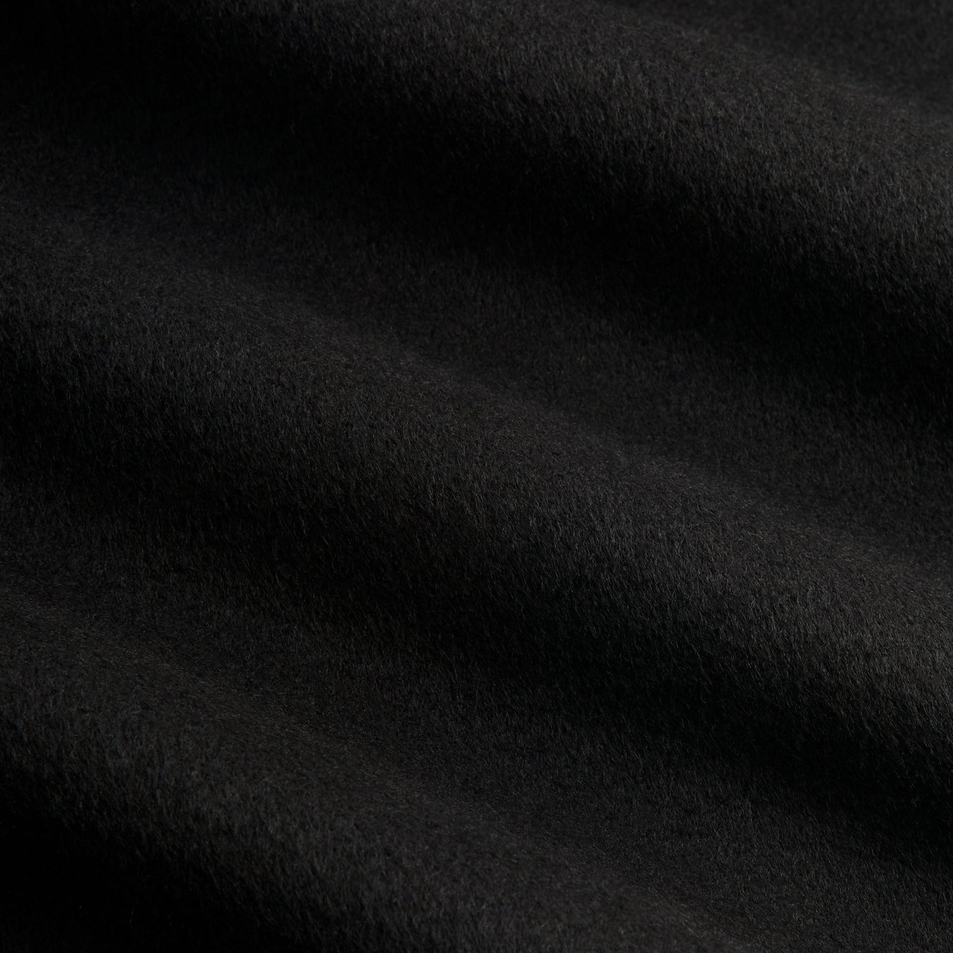 Kith Shawl Collar Wool Bernard Coat - Black