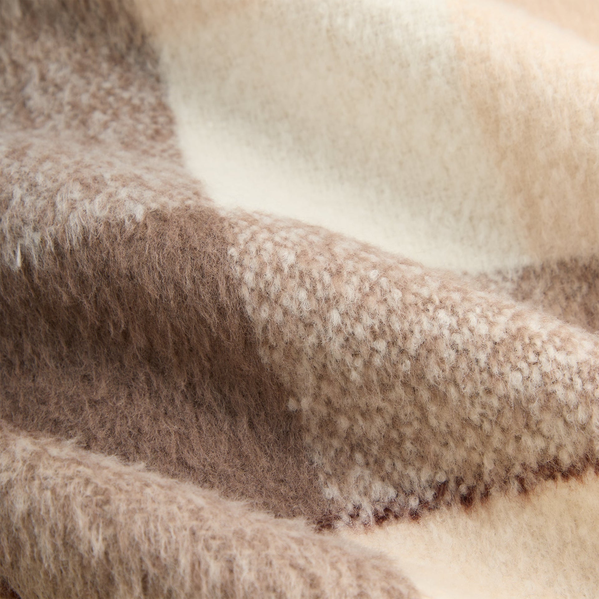 Kith Brushed Plaid Sheridan Shirt Jacket - Canvas