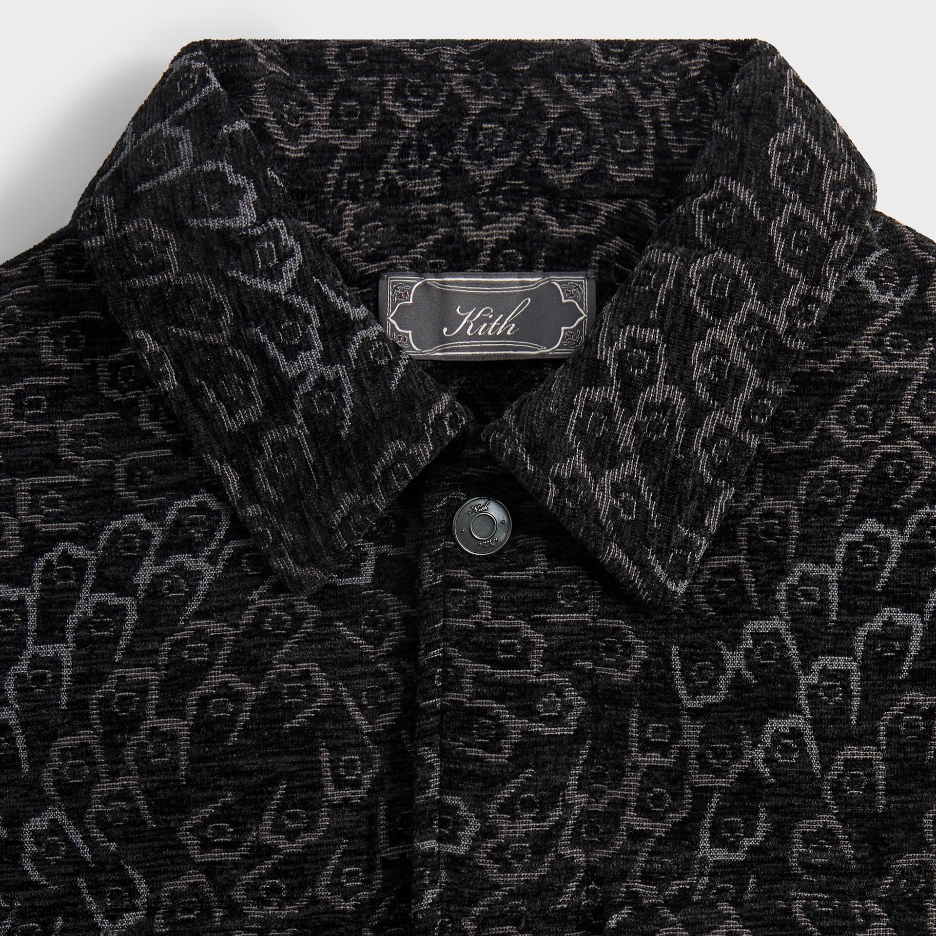 Kith Puffed Jase Tapestry Jacket - Black