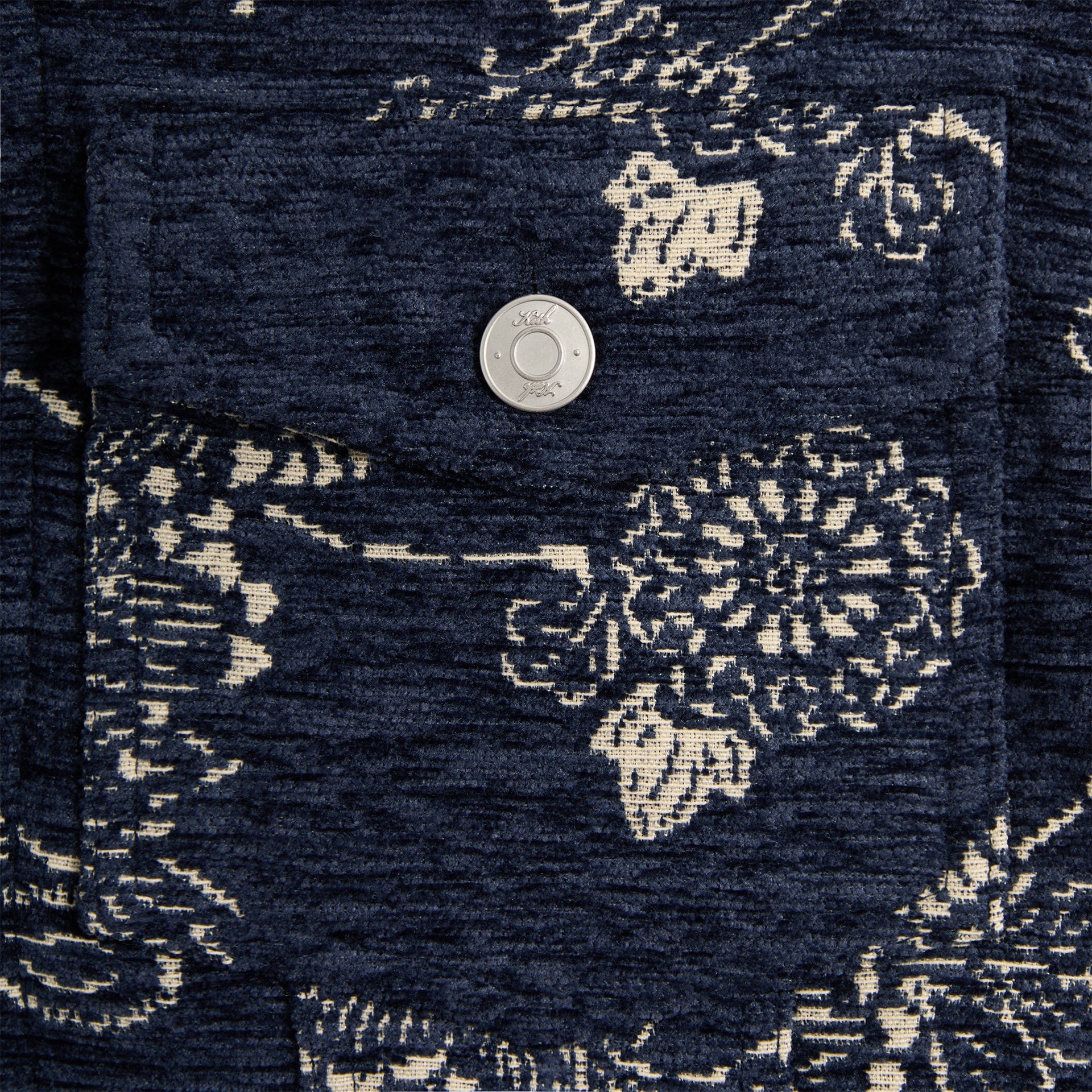 Kith Puffed Jase Tapestry Jacket - Nocturnal