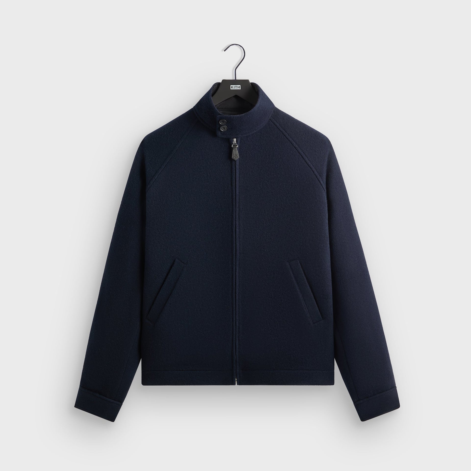 Kith Double Face Wool Harrington Jacket - Nocturnal