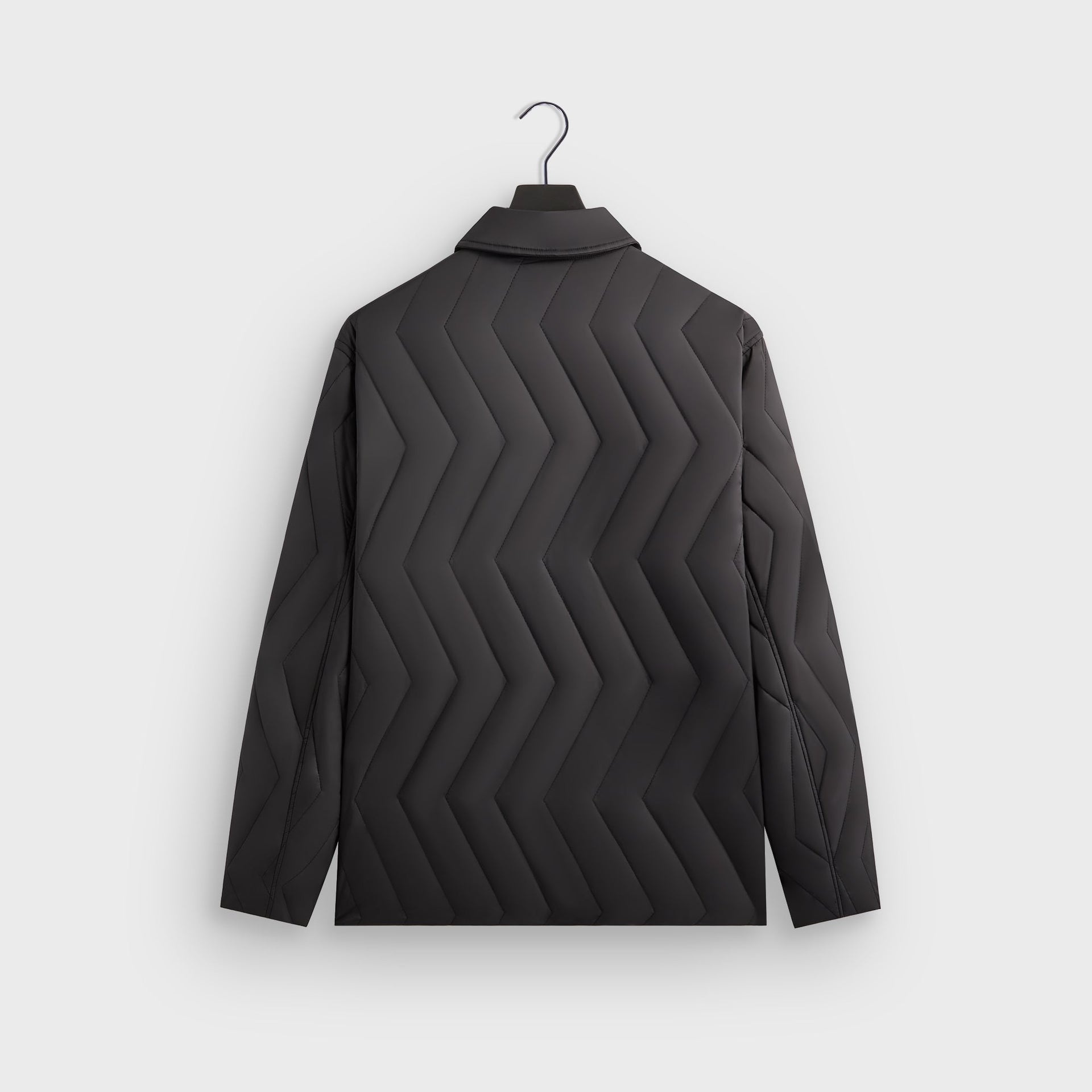 Kith Quilted Puffed Reese Shirt Jacket - Black