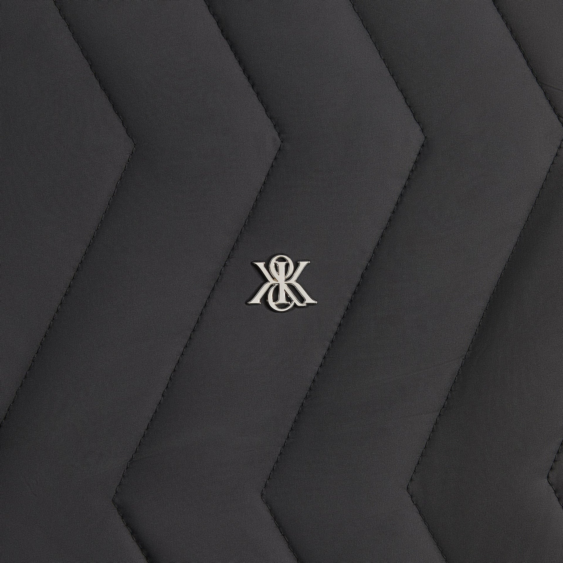 Kith Quilted Puffed Reese Shirt Jacket - Black