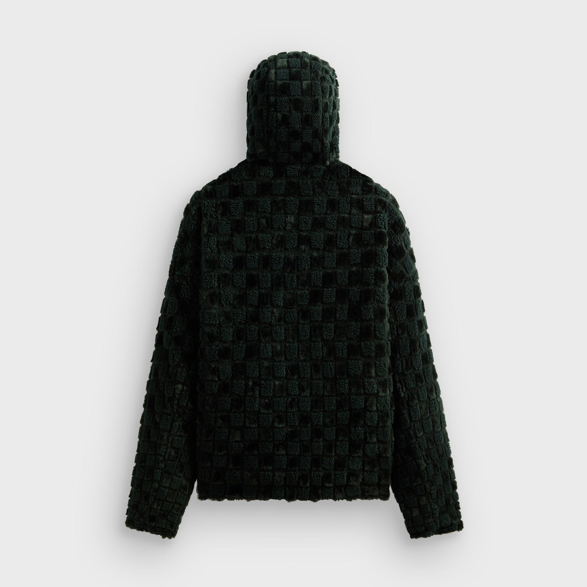 Kith Faux Fur Cropped Hoodie Bomber - Stadium