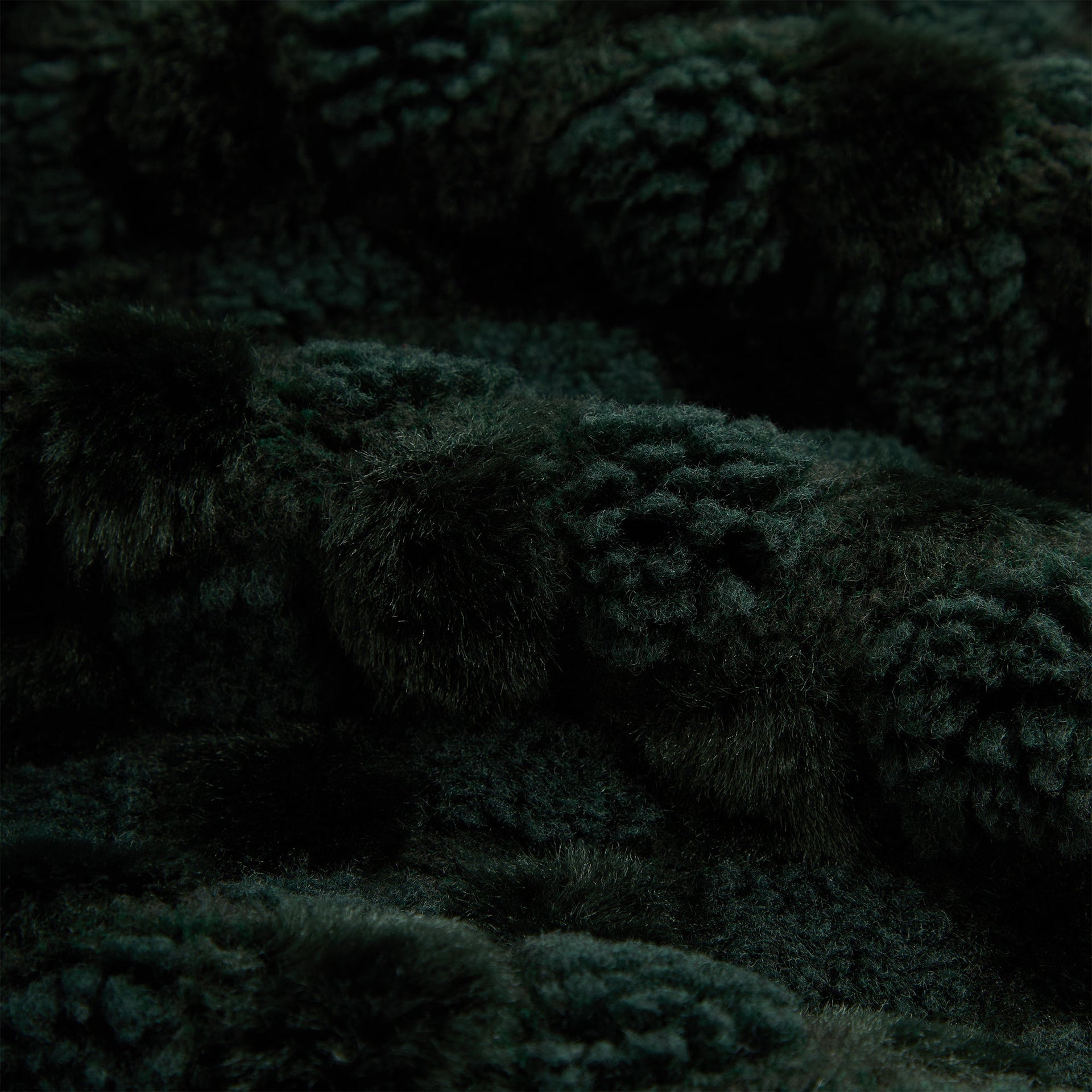 Kith Faux Fur Cropped Hoodie Bomber - Stadium