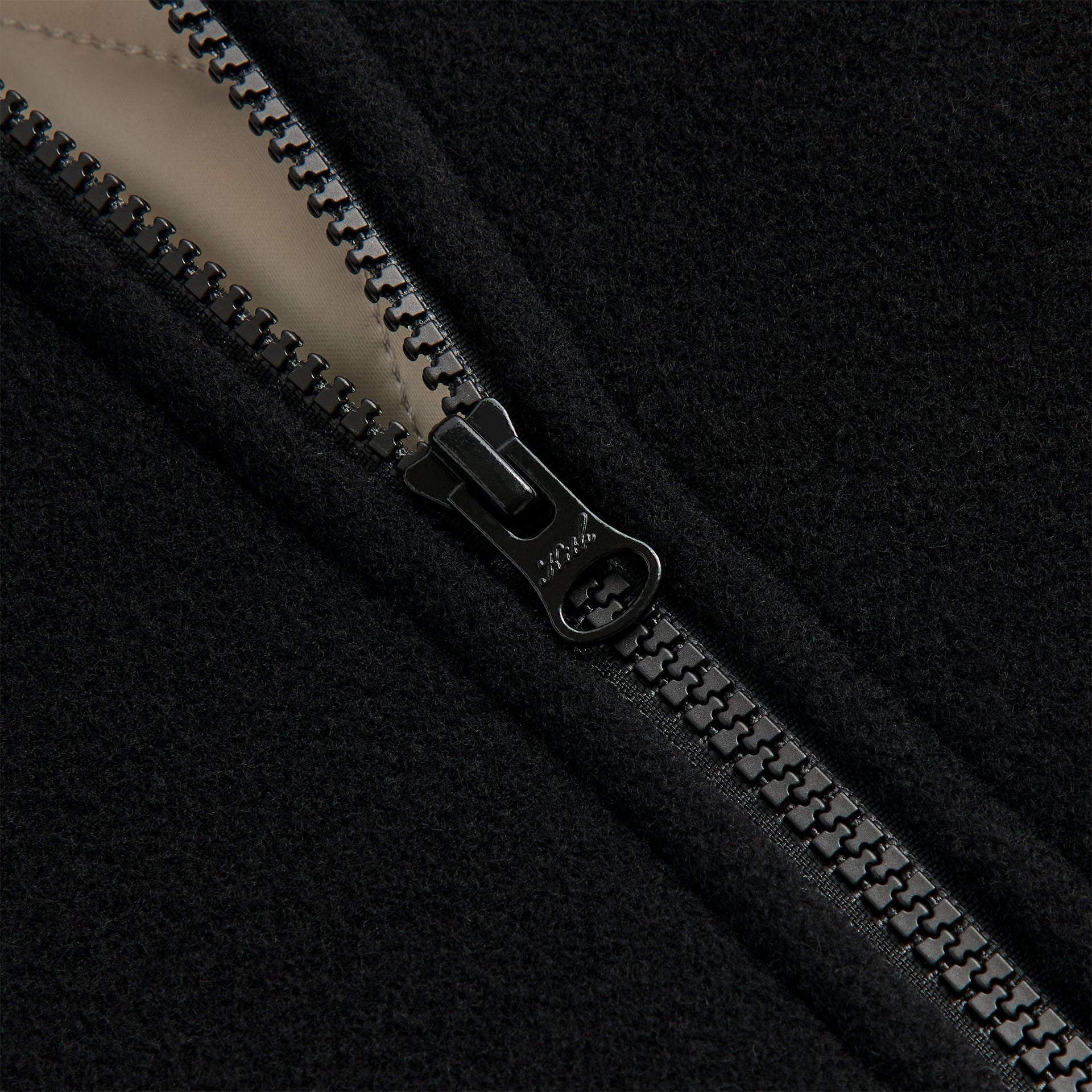 Kith for the New York Yankees Melton Wool Raglan Varsity Jacket - Black