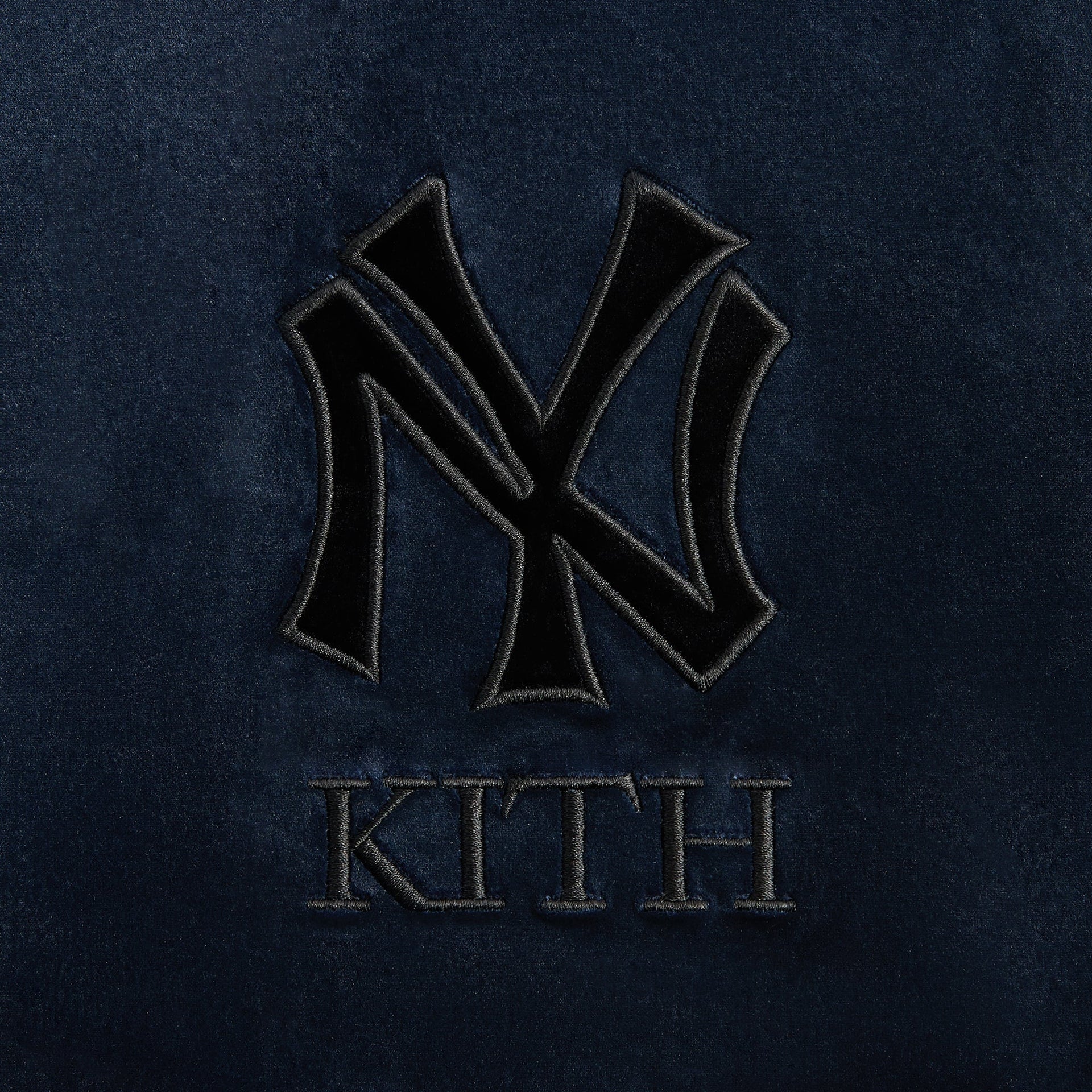 Kith for the New York Yankees Luxe Velour Track Jacket - Nocturnal