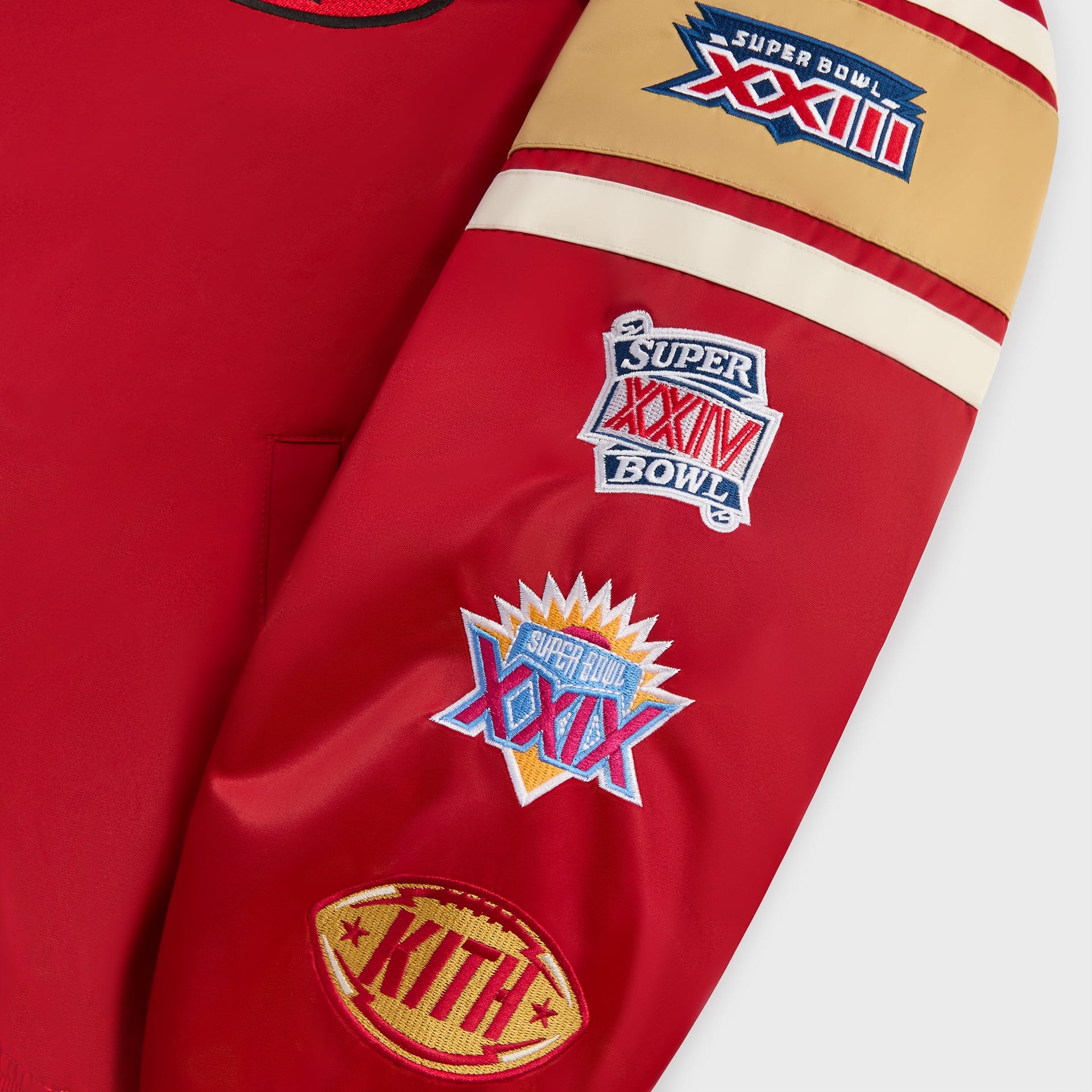 Kith for the NFL San Francisco 49ers Satin Bomber Jacket - Present