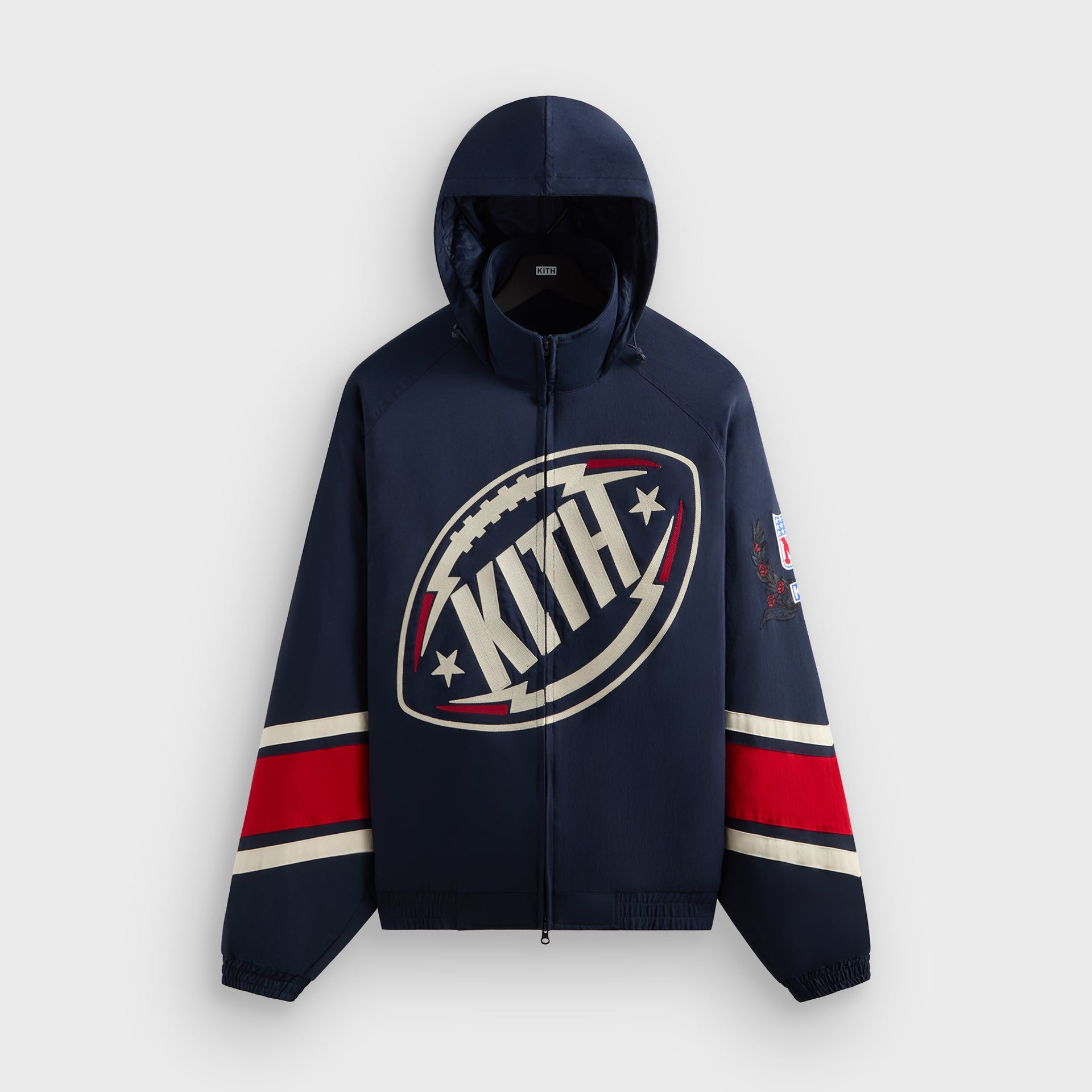 Kith for the NFL New York Giants Padded Nylon Jacket - Nocturnal