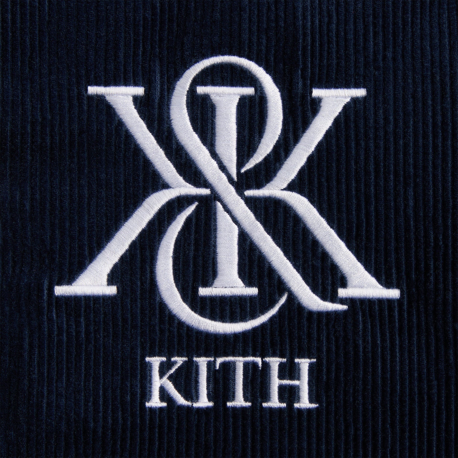 Kith for the New York Yankees Corduroy Avery Bomber Jacket - Nocturnal